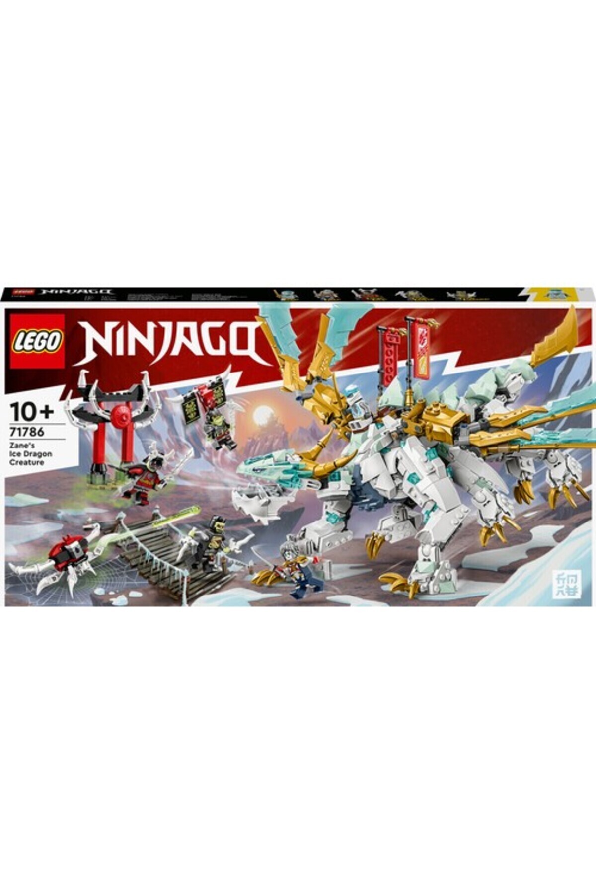® نینجاگو® موجود اژدهای یخی زین 71786 - مجموعه ساختنی برای سنین ۱۰ سال و بالاتر (۹۷۳ قطعه)