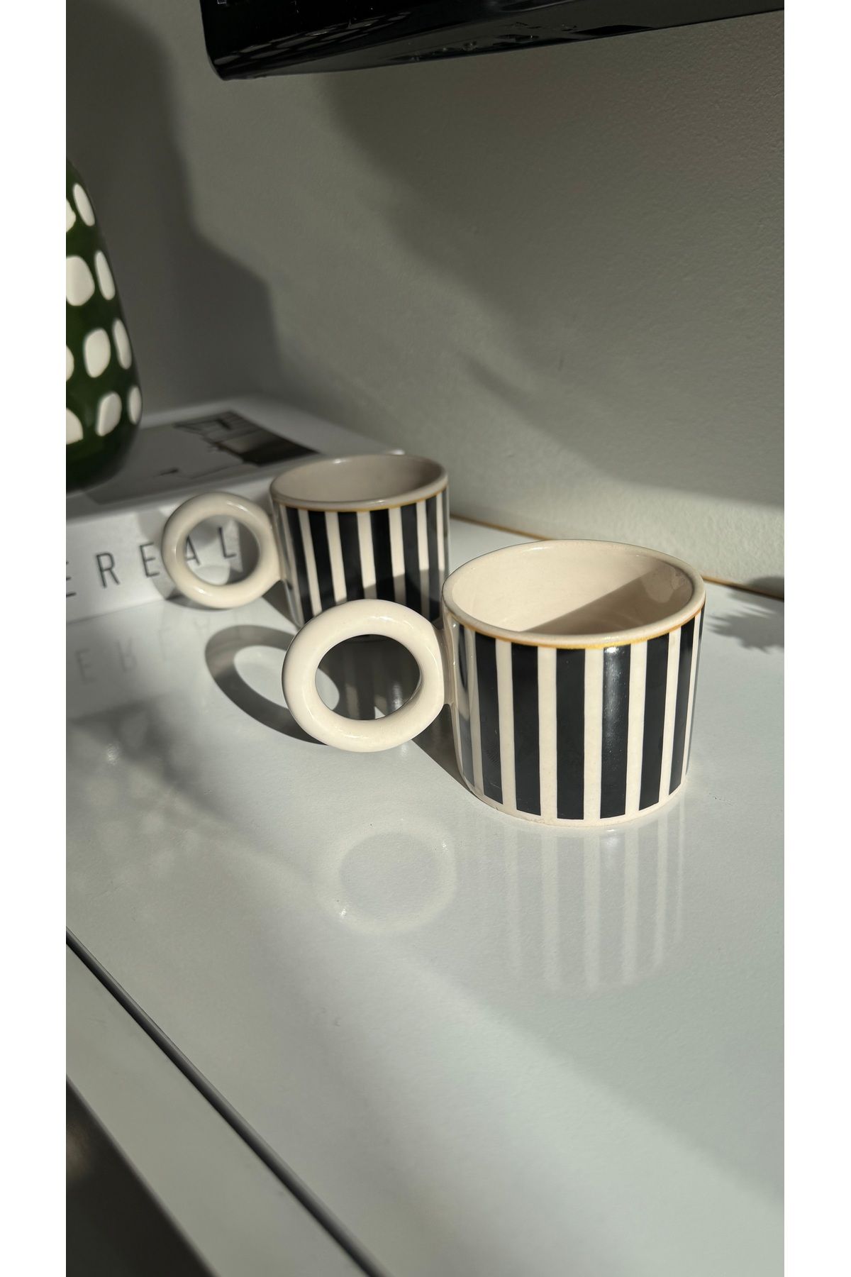 Karat Home-Piano Set of 2 Coffee Cups 3