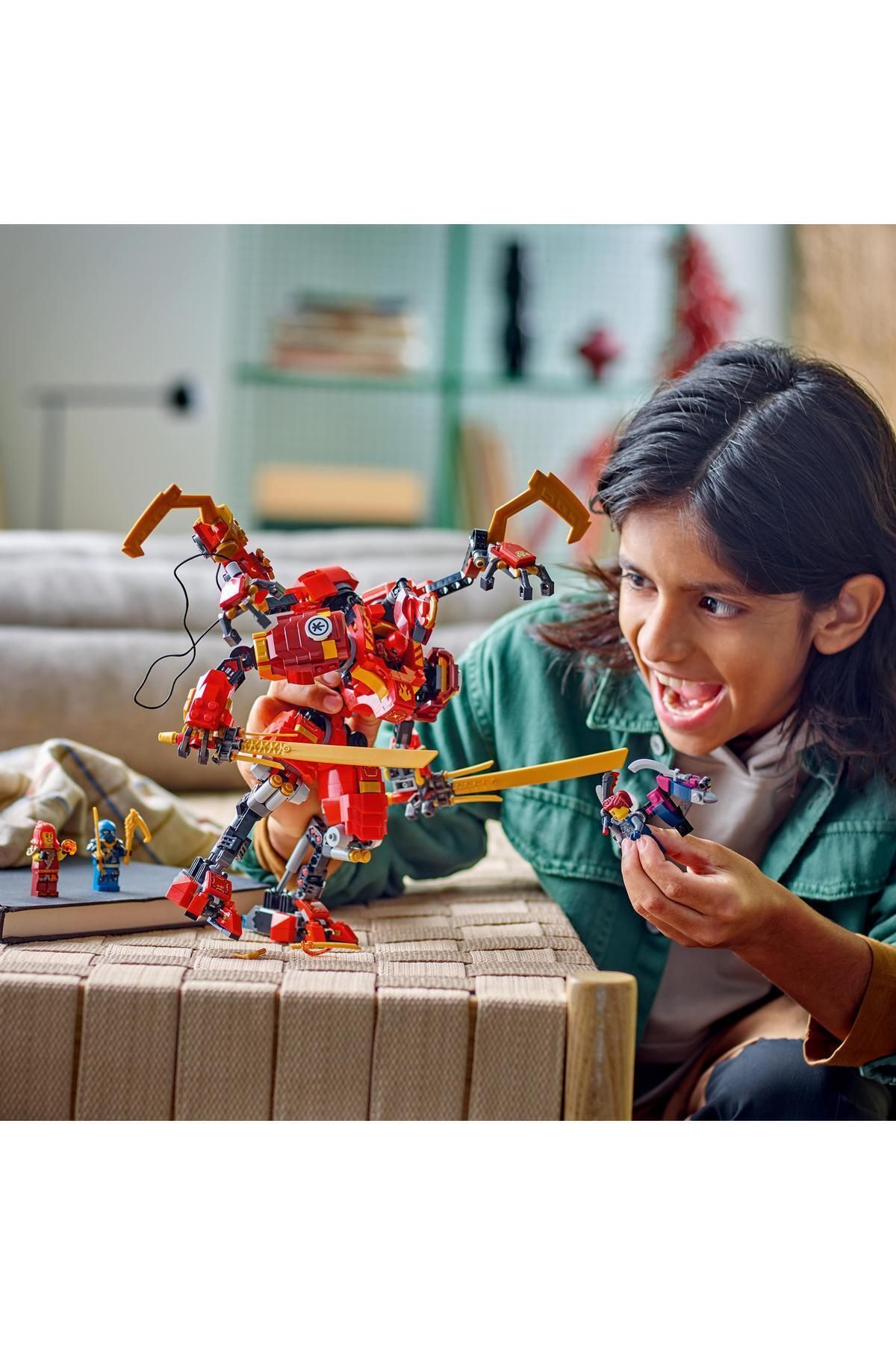 LEGO-® NINJAGO® Kai's Ninja Climbing Robot 71812 - Construction Set for Ages 9 and Up (623 Pieces) 7