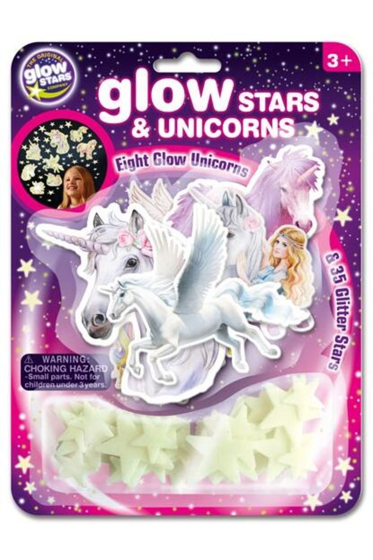 Brainstorm Set Reflectorizant - Unicorni Si Stele - One Size