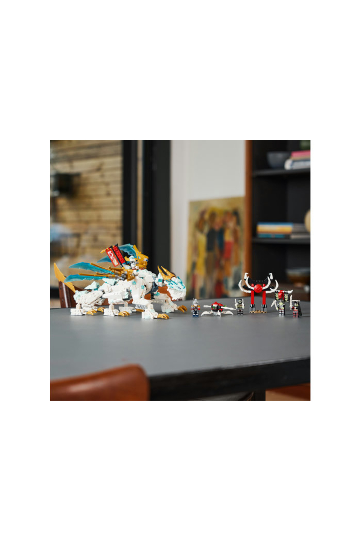 ® نینجاگو® موجود اژدهای یخی زین 71786 - مجموعه ساختنی برای سنین ۱۰ سال و بالاتر (۹۷۳ قطعه)