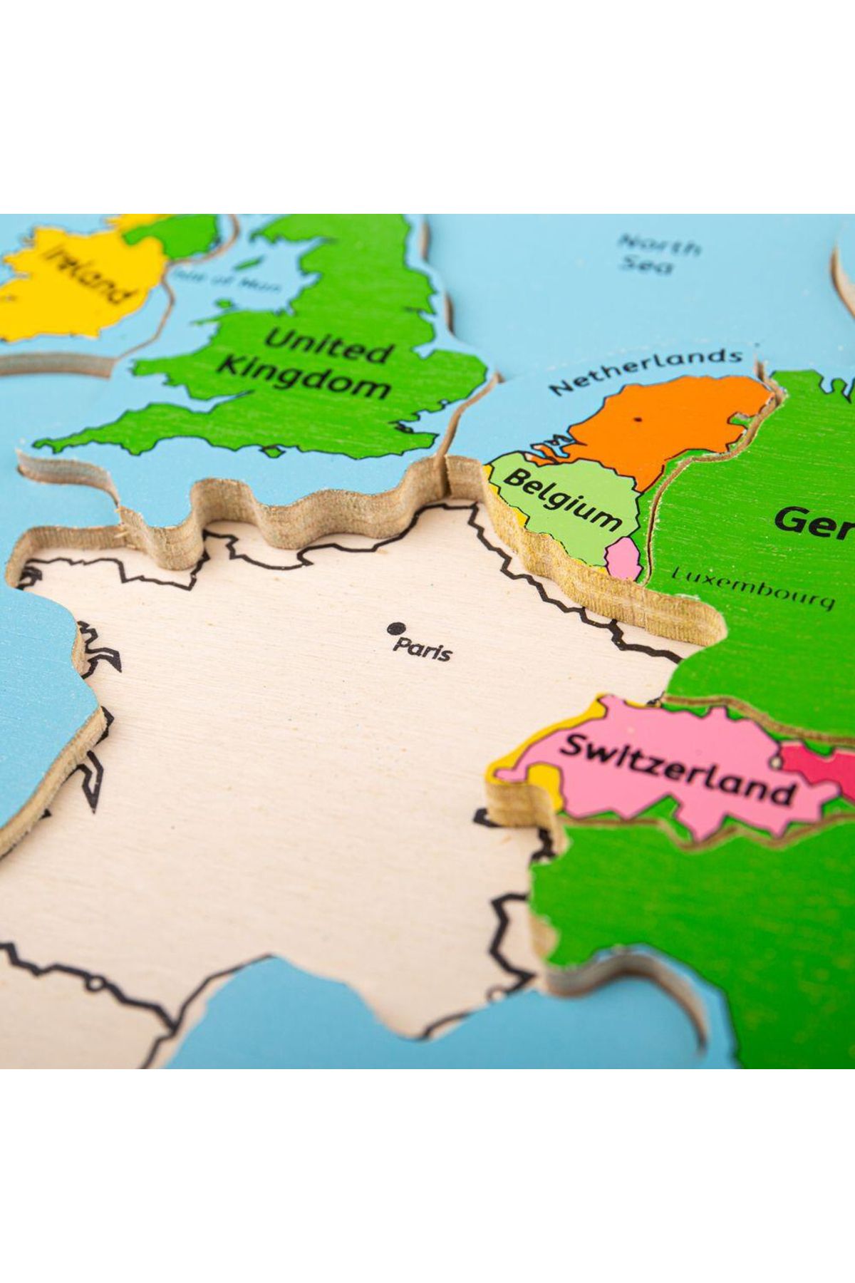 BIGJIGS Toys-Puzzle incastru harta Europei 5