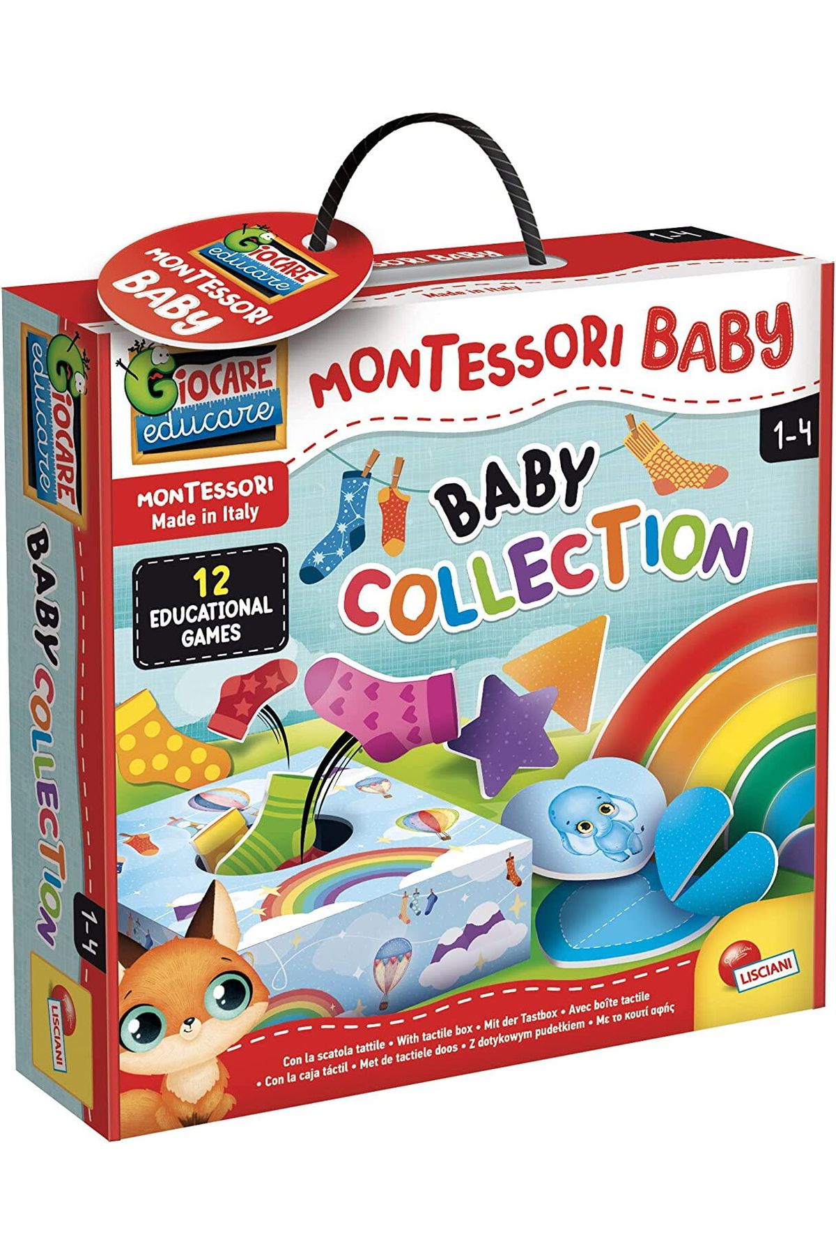 Lisciani Colectia Mea De Jocuri Montessori - One Size