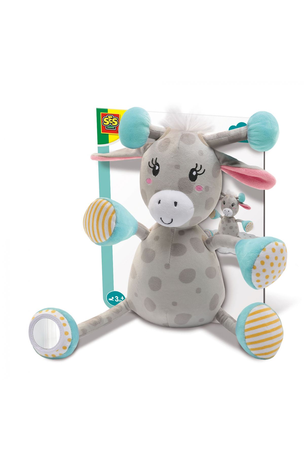 SES Creative Jucarie Senzoriala Bebelusi - Girafa Sally - One Size