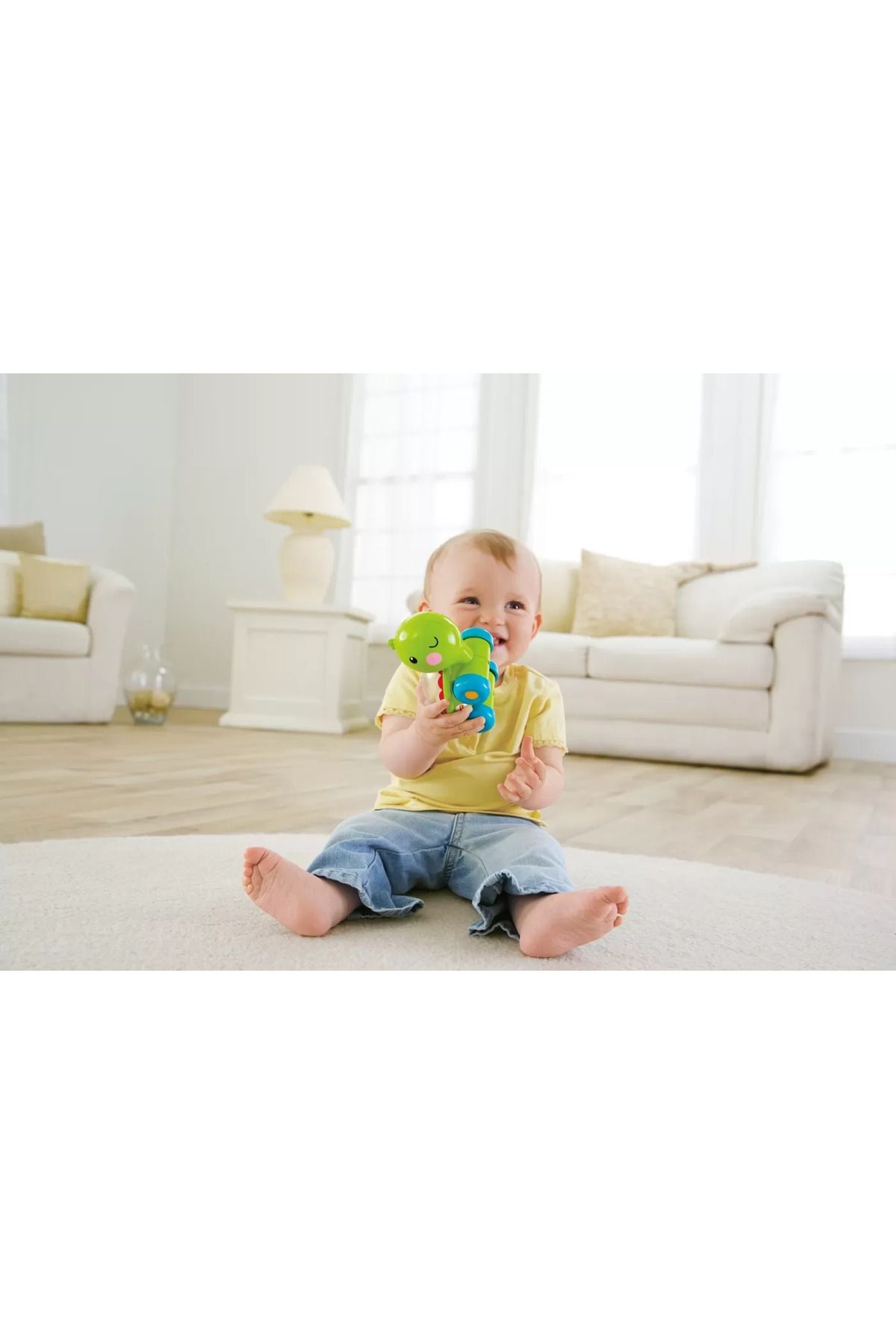mattel-Fisher Price Push and Go Turtle Toy 3
