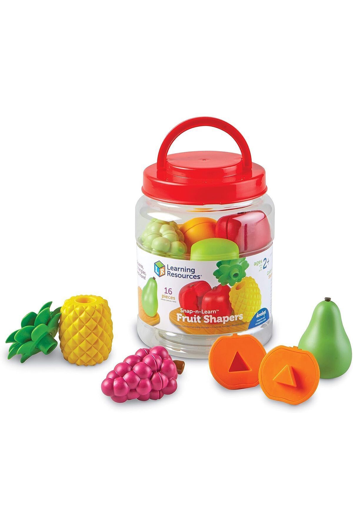 Learning Resources-Modelatoare de fructe Lr -snap-n-learn™ 1