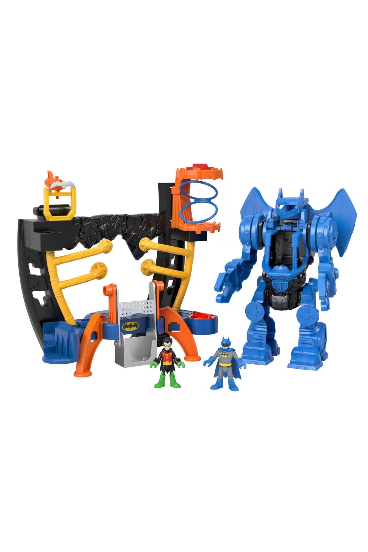 mattel-Fisher Price Imaginext DC Super Friends Batman Robot and Command Center 3