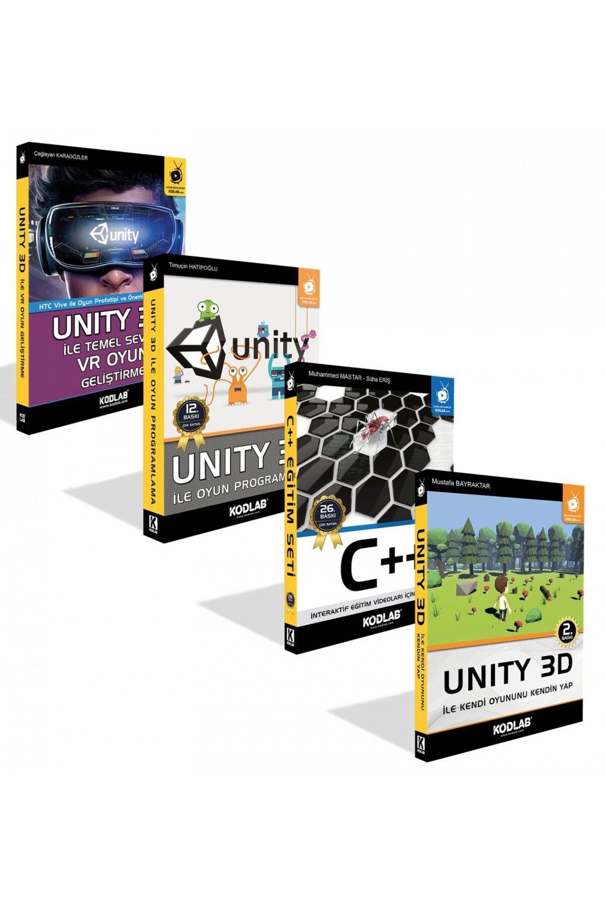 Kodlab Yayın Dağıtım hemenbugun UNITY3D İLE OYUN TASARIMI EĞİTİM SETİ