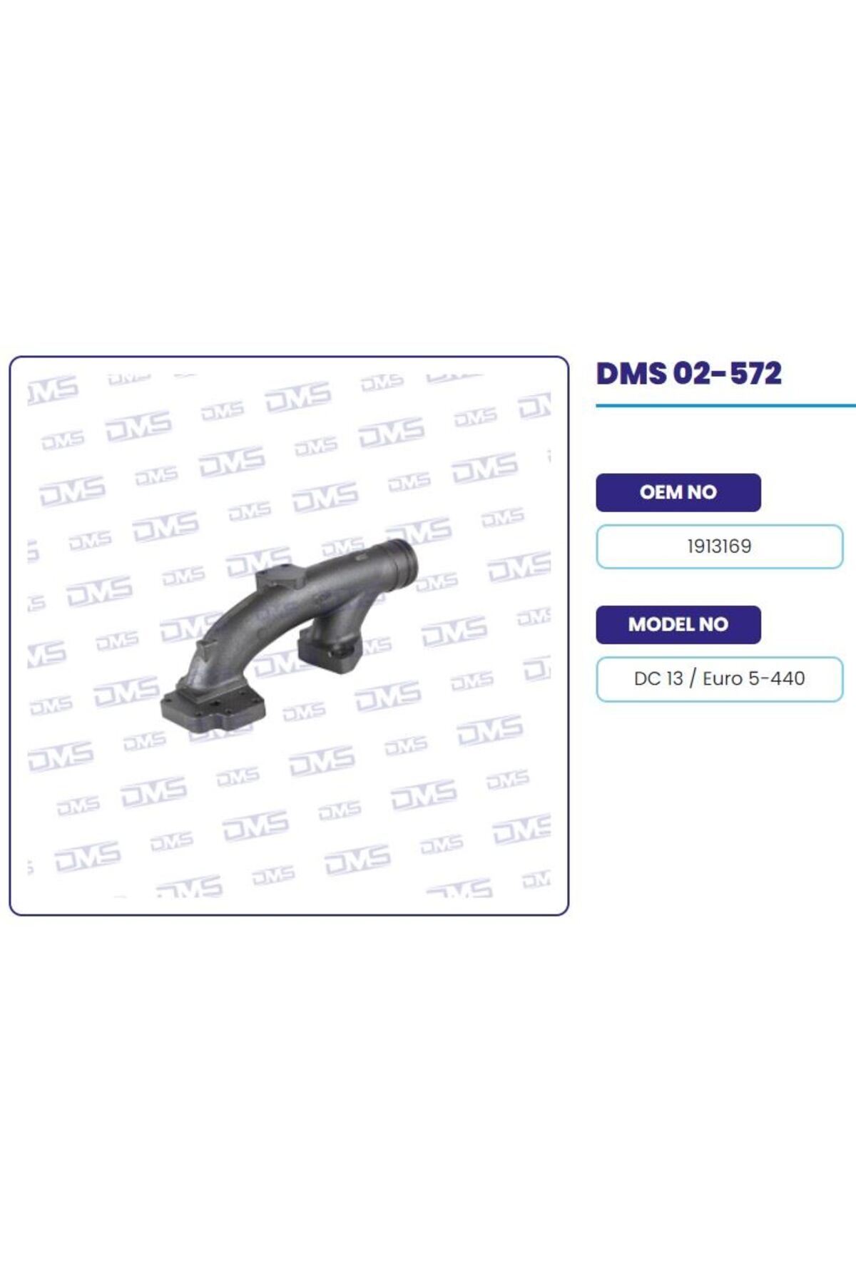 DEMOSAN EGZOZ MANIFOLDU GENIS KOL SCANIA EURO5 P G R T DC13 uyumlu