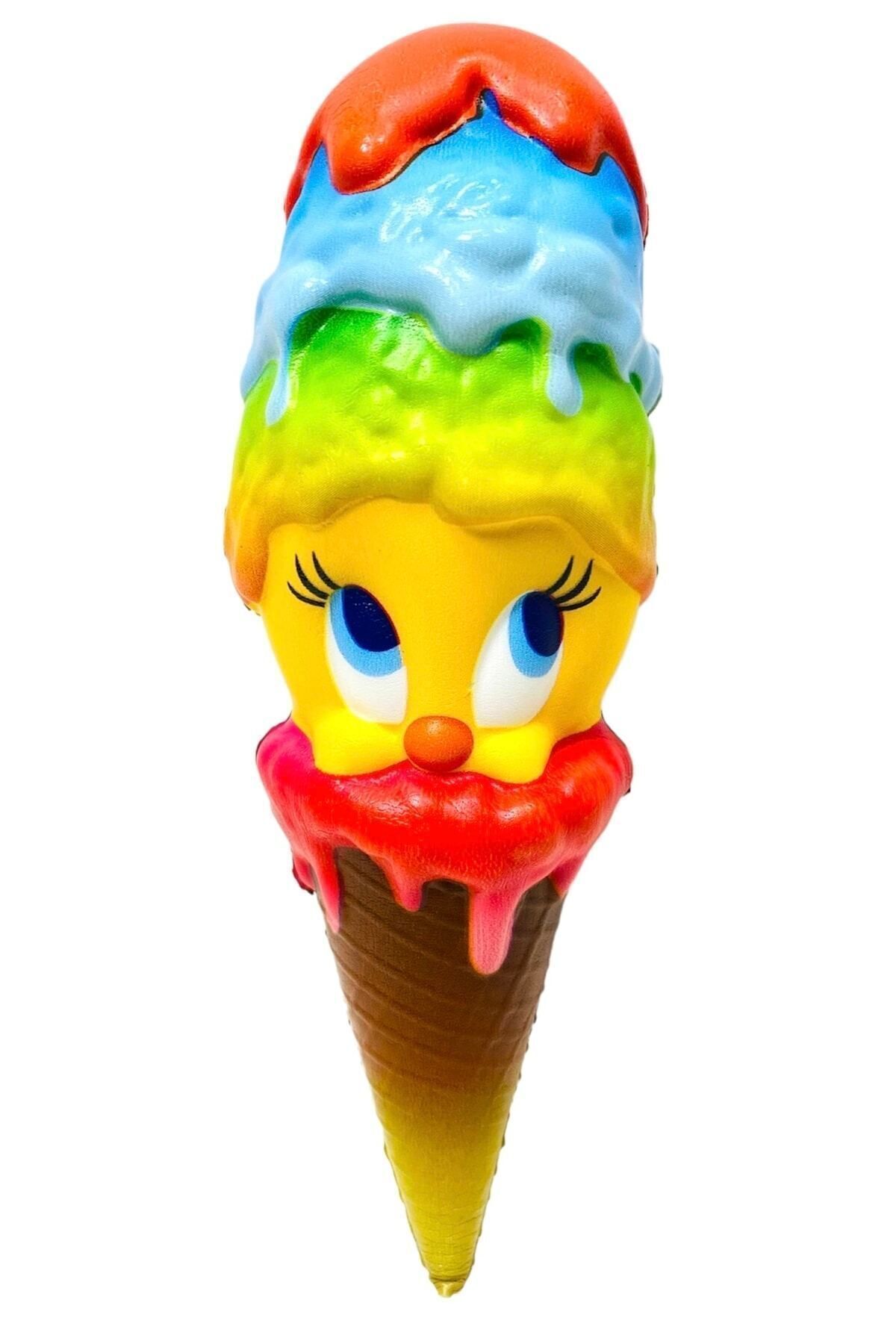 toysandmore-Tweety Squishy Nostalgia Character Pop It Tiviti Sukushi 18 Cm 4