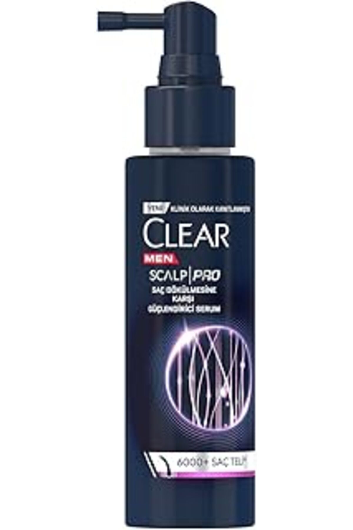 Mu Art Ahşap Clear Men Scalp Pro Güçlendirici Serum Saç Dökülmesine Karşı 70 Ml