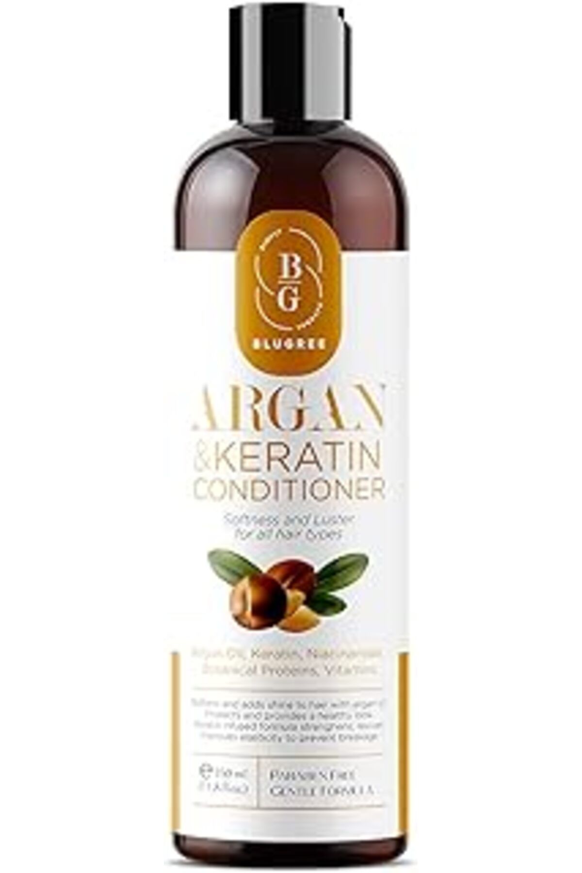 Qedii Blugree Argan Ve Keratin Ekstra Canlılık Için Saç Kremi 350 Ml