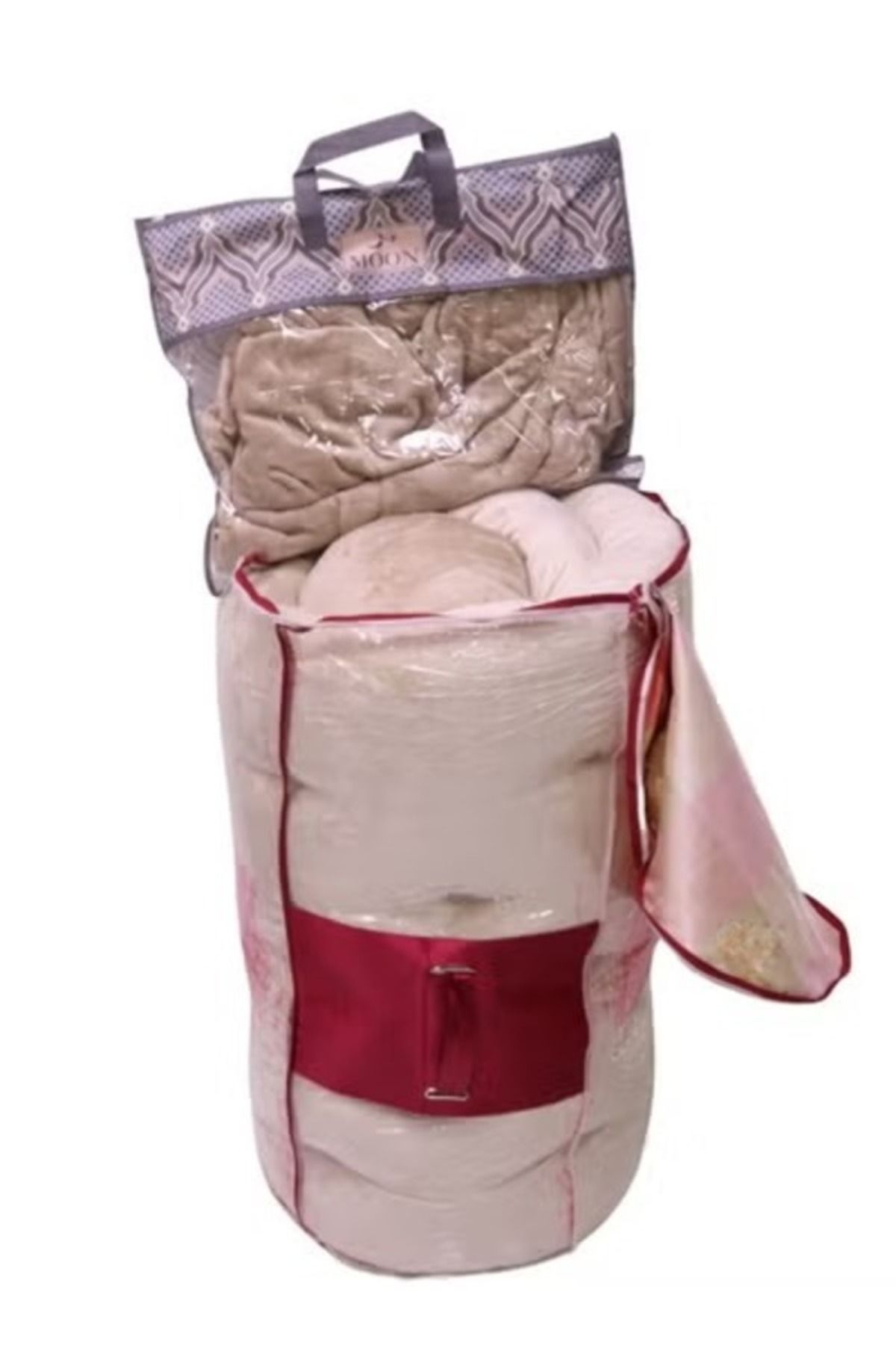 smart home-4 in 1 guest package consists of a mattress, a light blanket, a pillow and an elegant bag 3