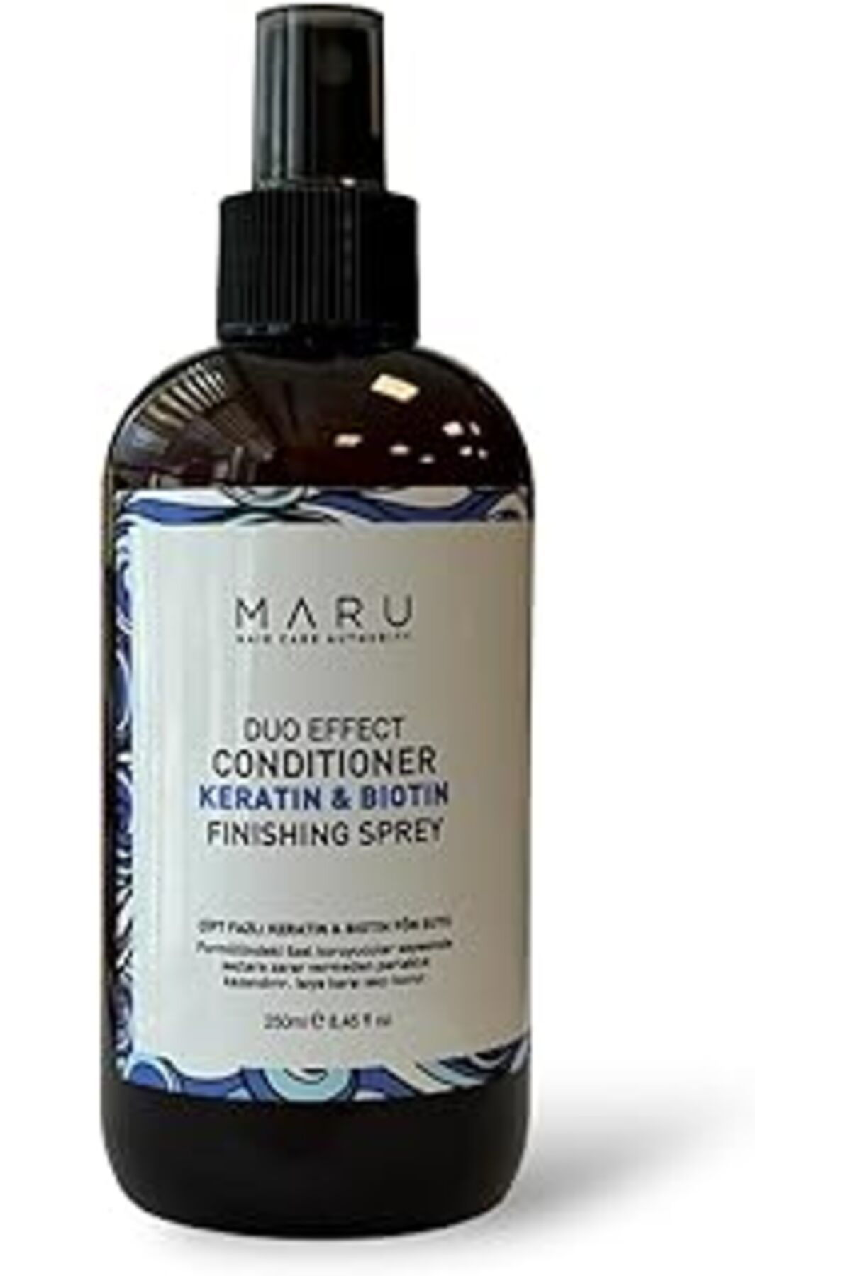 Mu Art Ahşap Maru Keratin Ve Biotin Içerikli Saç Şekillendirici Milk Saç Bakım Sütü, Kolay Tarama Spreyi 250 ml