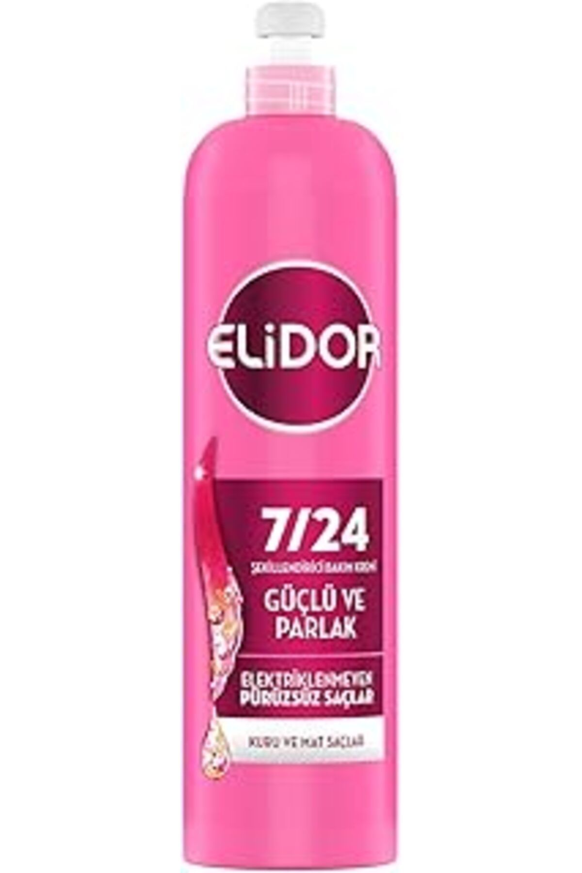 Qedii Elidor 7/24 Şekillendirici Saç Bakım Kremi Güçlü Ve Parlak Kuru Ve Mat Saçlar 240 Ml