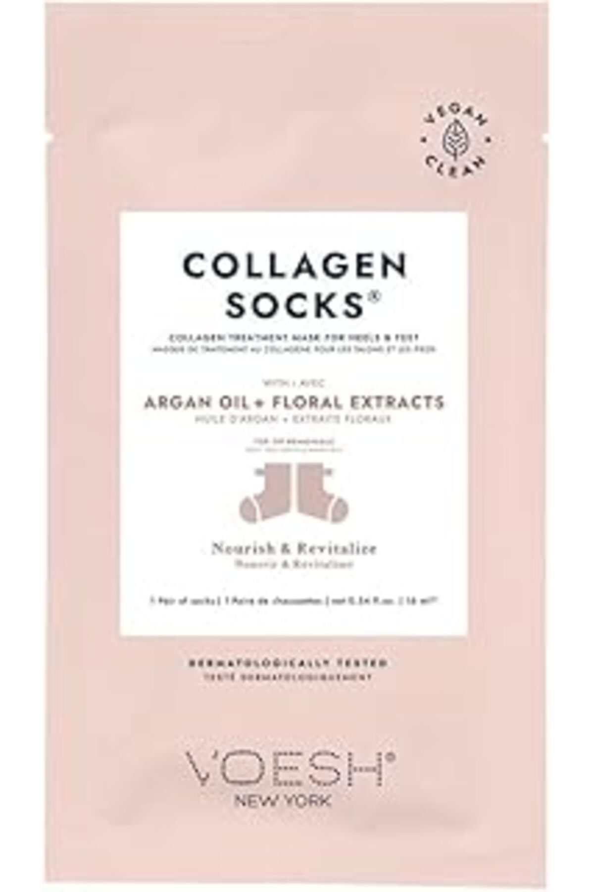 Qedii Voesh Collagen Socks Kolajen Çorap Argan Yağı 16 Ml
