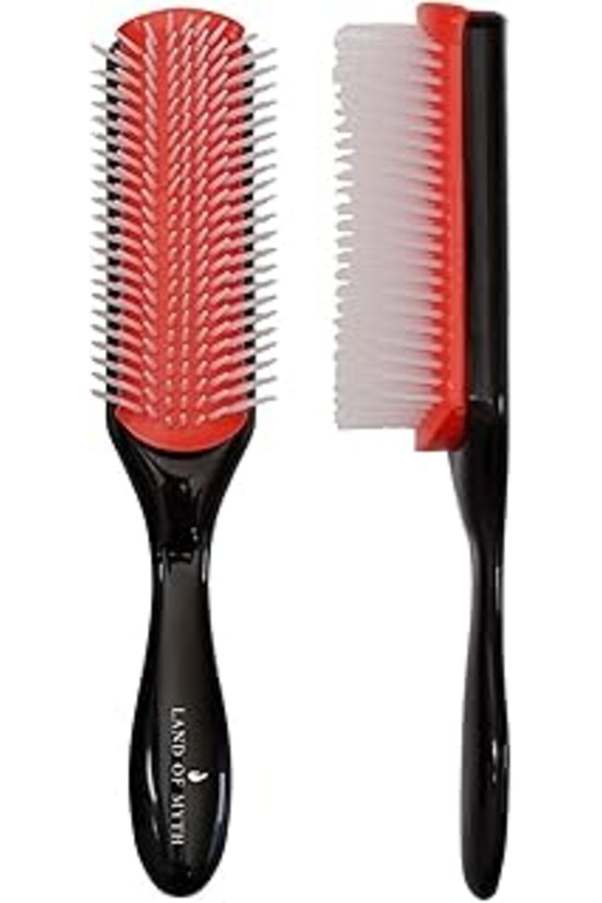 Mu Art Land Of Myth - Lom1211 Styling Brush 9 Sıra Şekillendirme Fırçası Curly Girl Kıvırcık Kız Metodu Fı