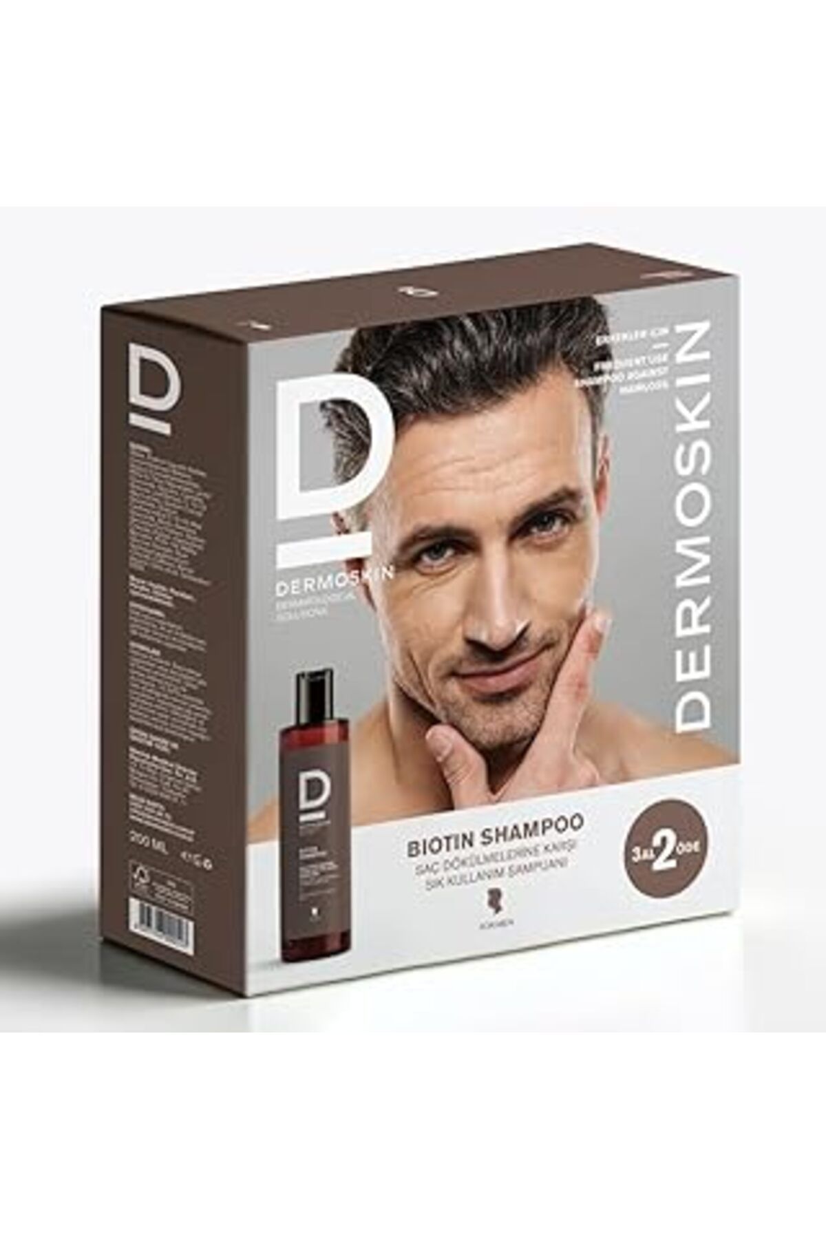 Qedii Şampuan 3 Al 2 Öde Kofre Erkek 1 Paket (1 X 200 Ml)