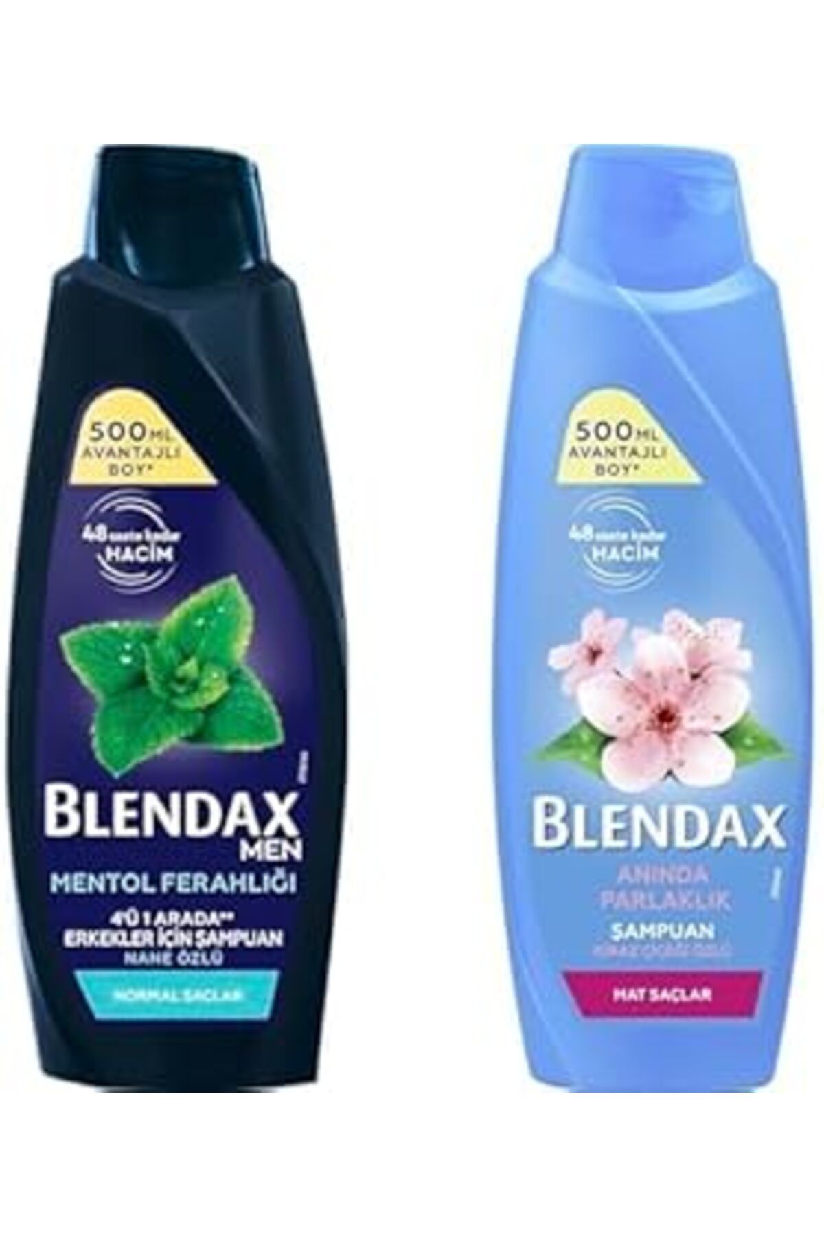 karadağsb-Blendax Men Menthol Refreshing Mint Extract Shampoo, 500 ml and Blendax Instant Shine and Softness 1