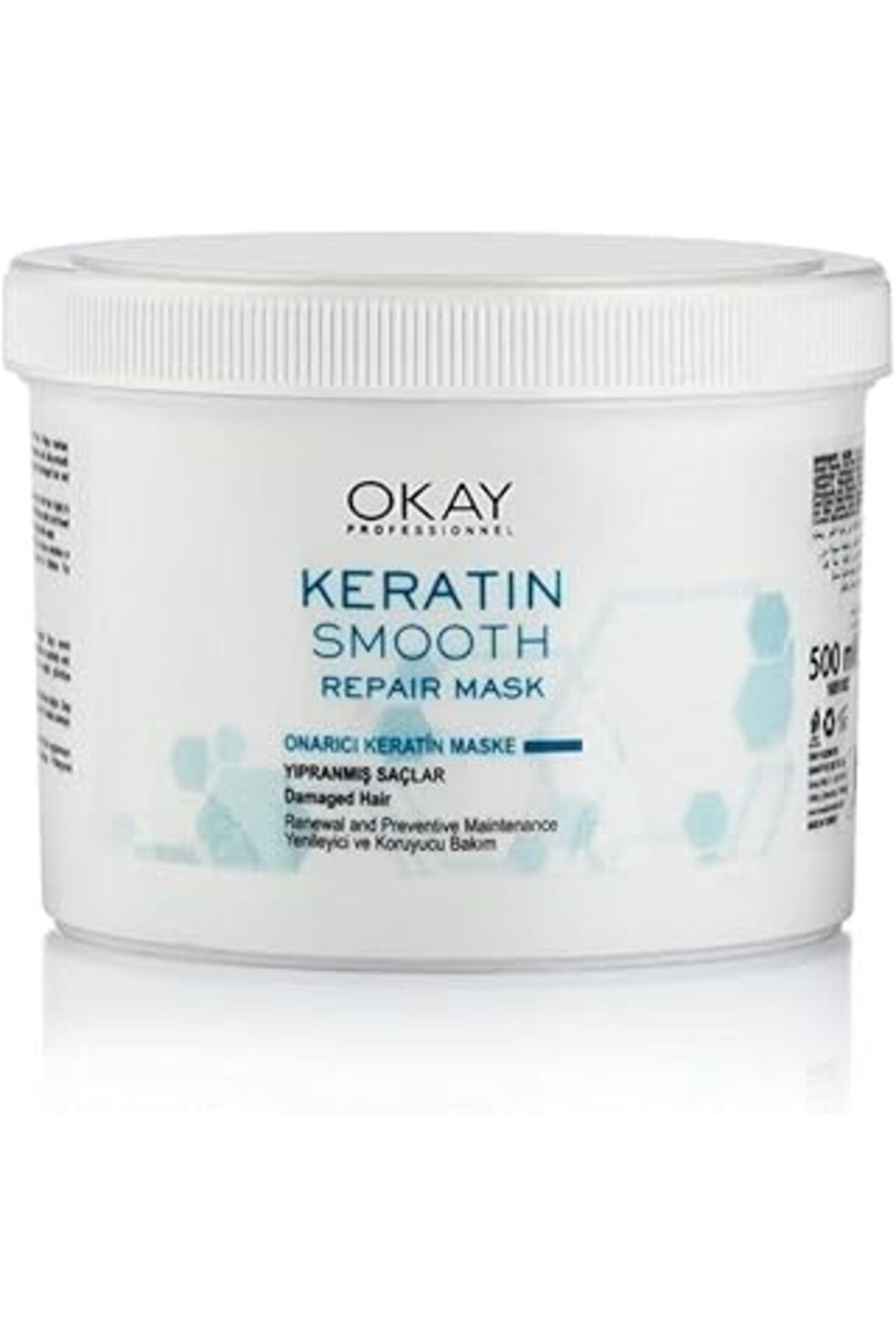 Qedii Okay Keratin Smooth Repair Mask 500 Ml.