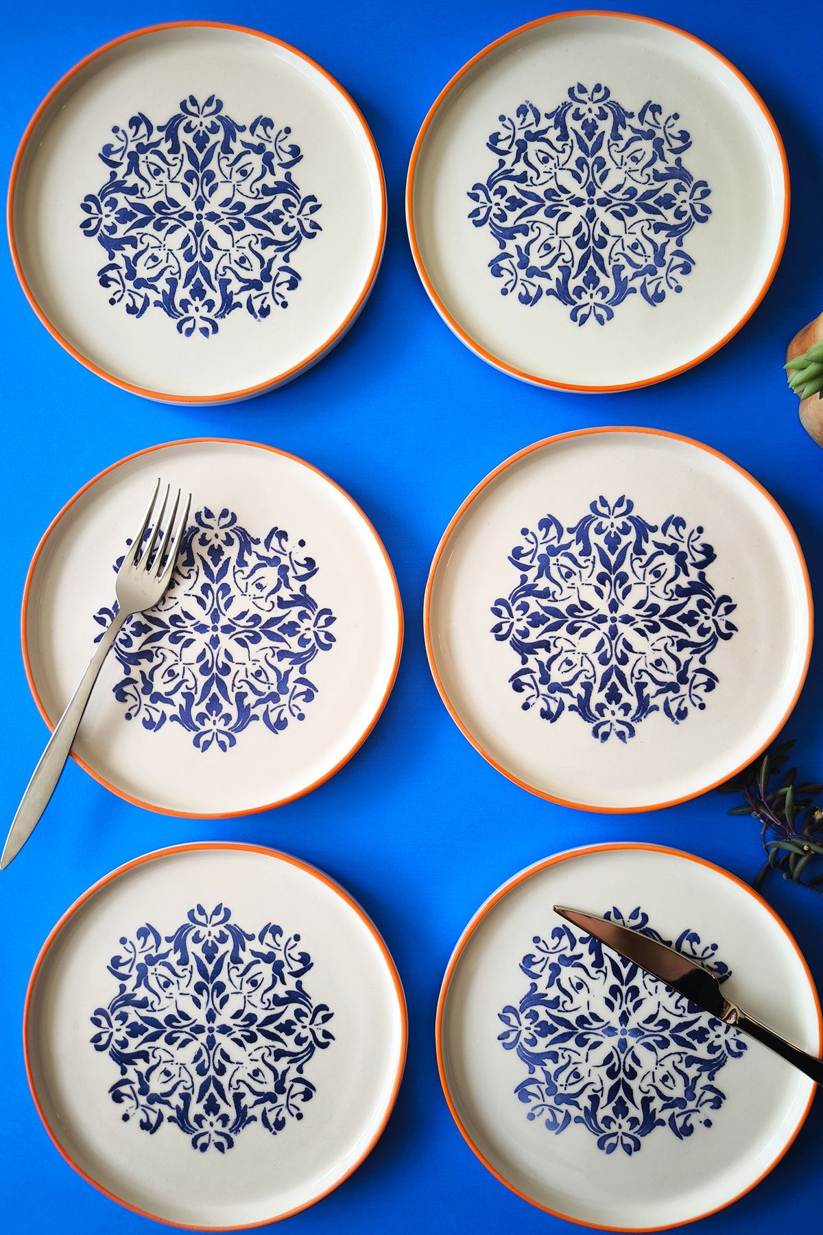 Dfn Life-Fancy 6-Piece Cake Plate - Presentation Set 1