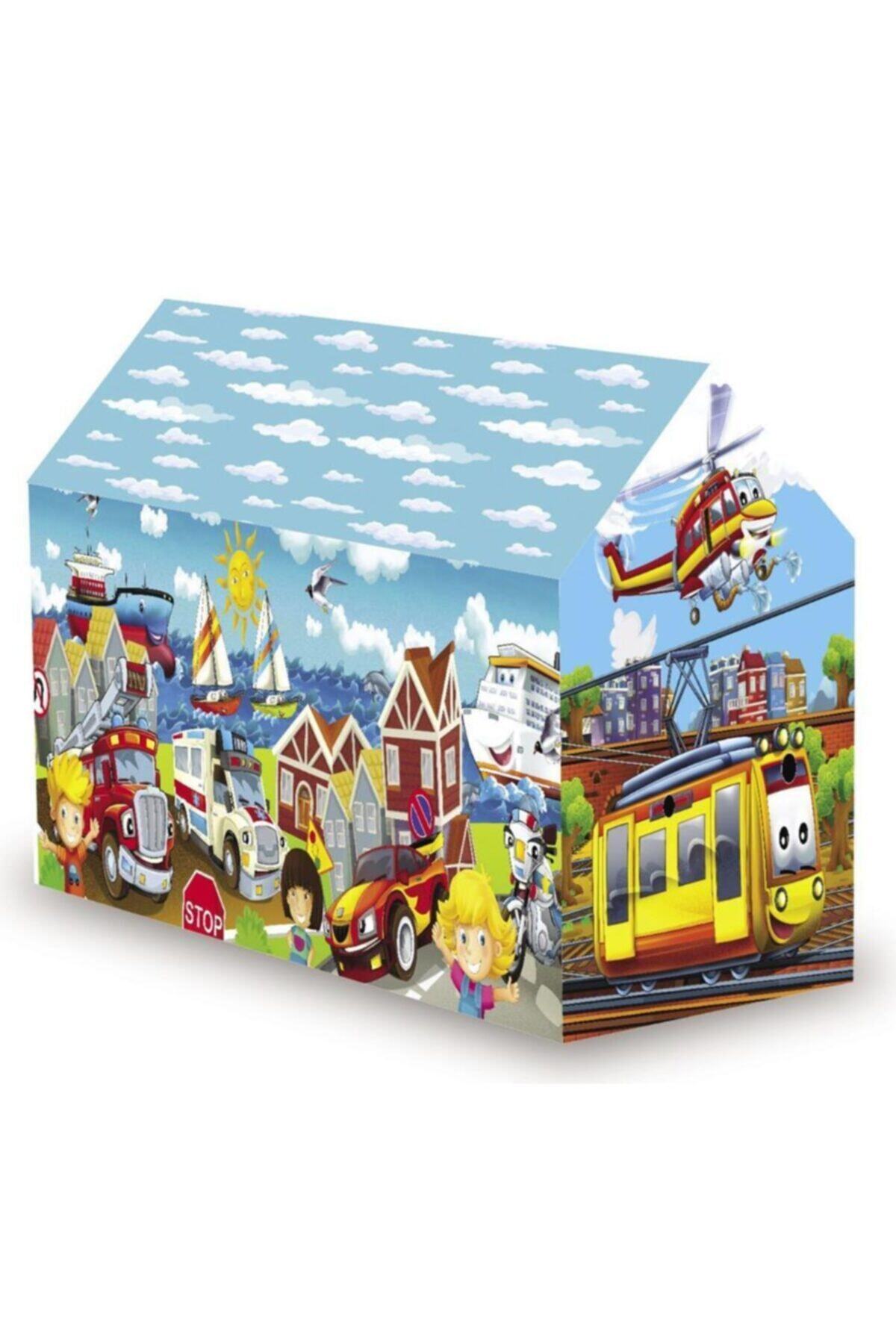 Oyuncakhane Oyuncak Çadır Oyun Evi Erkek Çocuk Oyun Çadırı Kolay Kurulum Kaydırmalı Puzzle fotoğrafı 4 (önizleme)