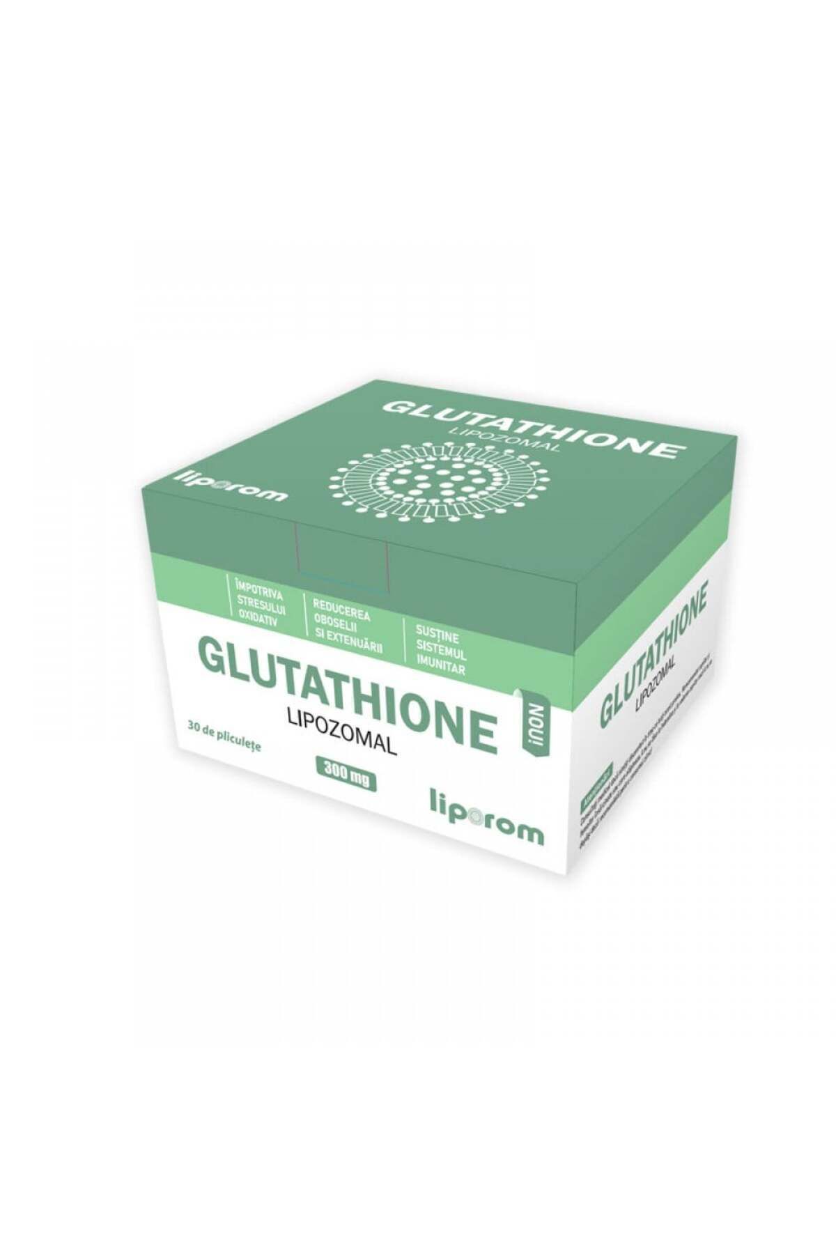 ASCOLIP Glutation Lipozomal Care Susține Sistemul Imunitar, 300 Mg, 30 Pliculețe, Liporom - One Size
