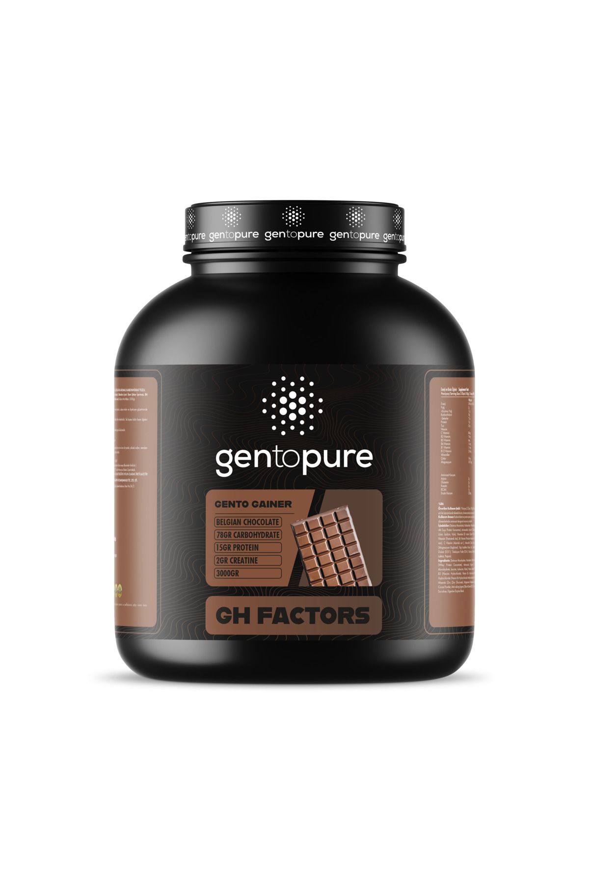 Gentopure GENTO GAİN 3000G ( ÇİKOLATA )
