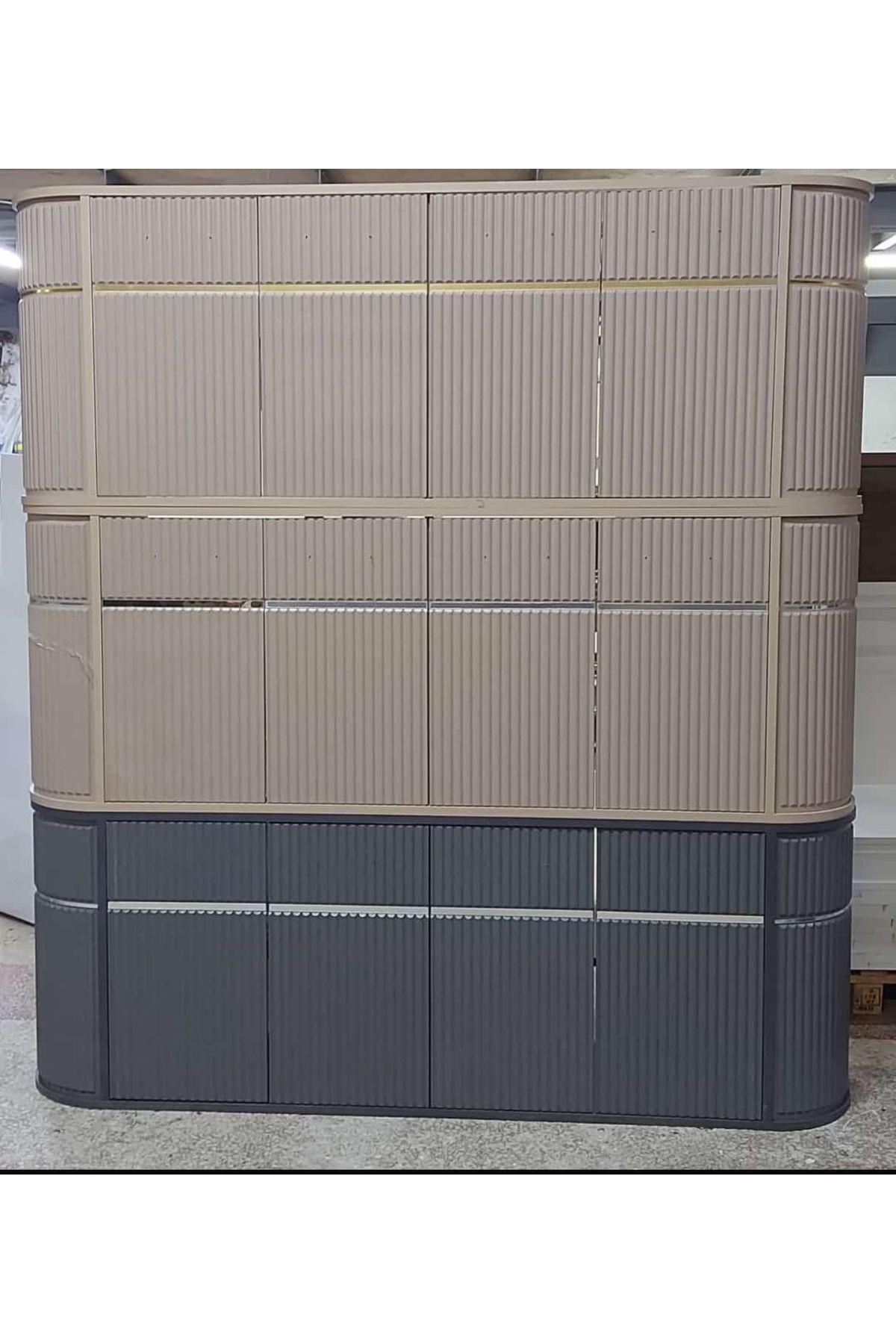 Moduler Mdf Mebran Kapak Oval Konsol - 6