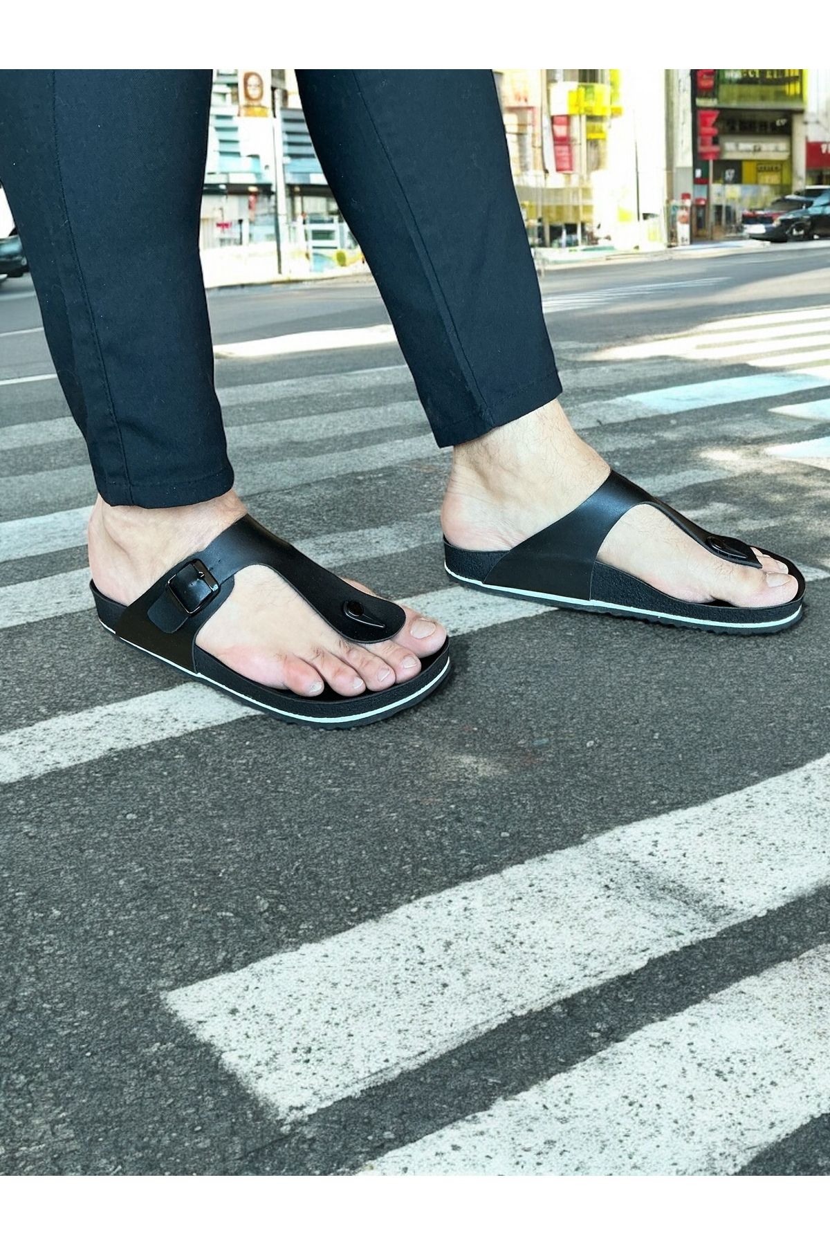 COMFORT OF PANTOFOLE Șlapi Bărbați Masculin - 43