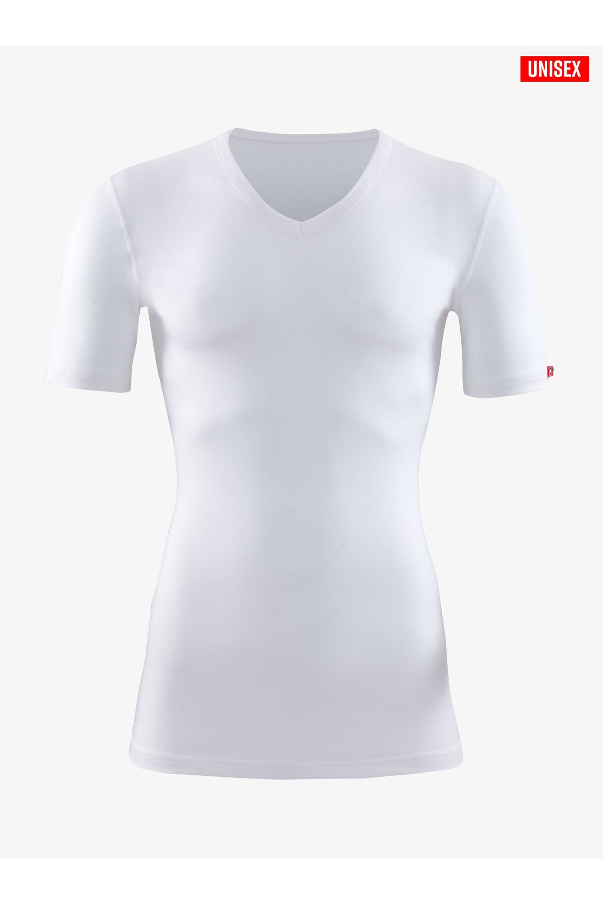 Blackspade-Unisex Θερμικό T-Shirt 2ο Επίπεδο 1263 - Λευκό 3