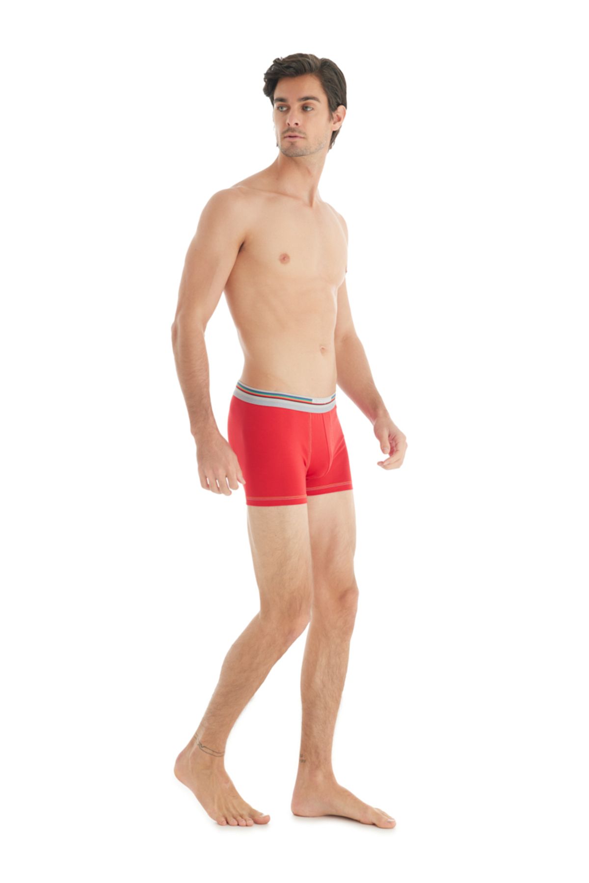 Blackspade-Ανδρικά Cotton Elastane Boxers Χρώματα 9550 - Κόκκινο 5