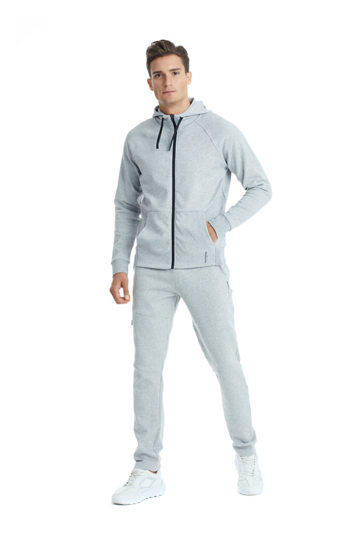 Blackspade Erkek Sweatshirt 80000 - Gri görsel 4