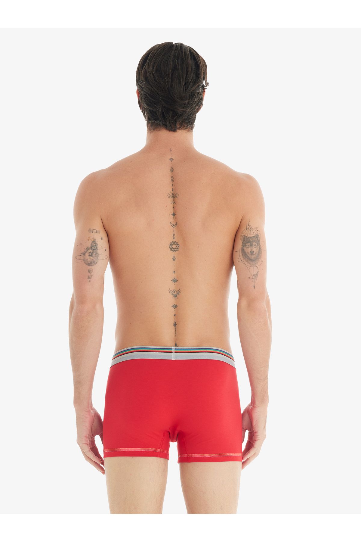 Blackspade-Ανδρικά Cotton Elastane Boxers Χρώματα 9550 - Κόκκινο 2