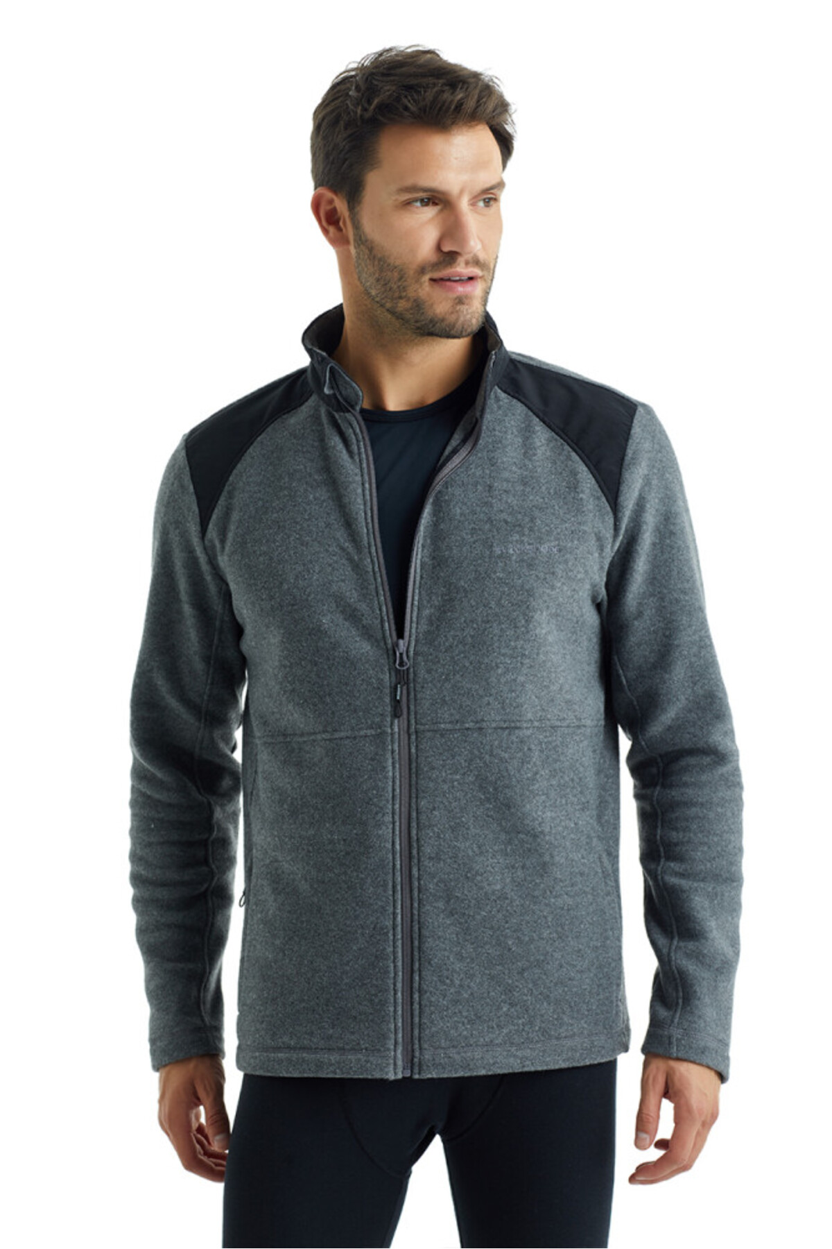 بلک اسپید سویشرت مردانه مدل Polar کد 30974 - آنتراسیت