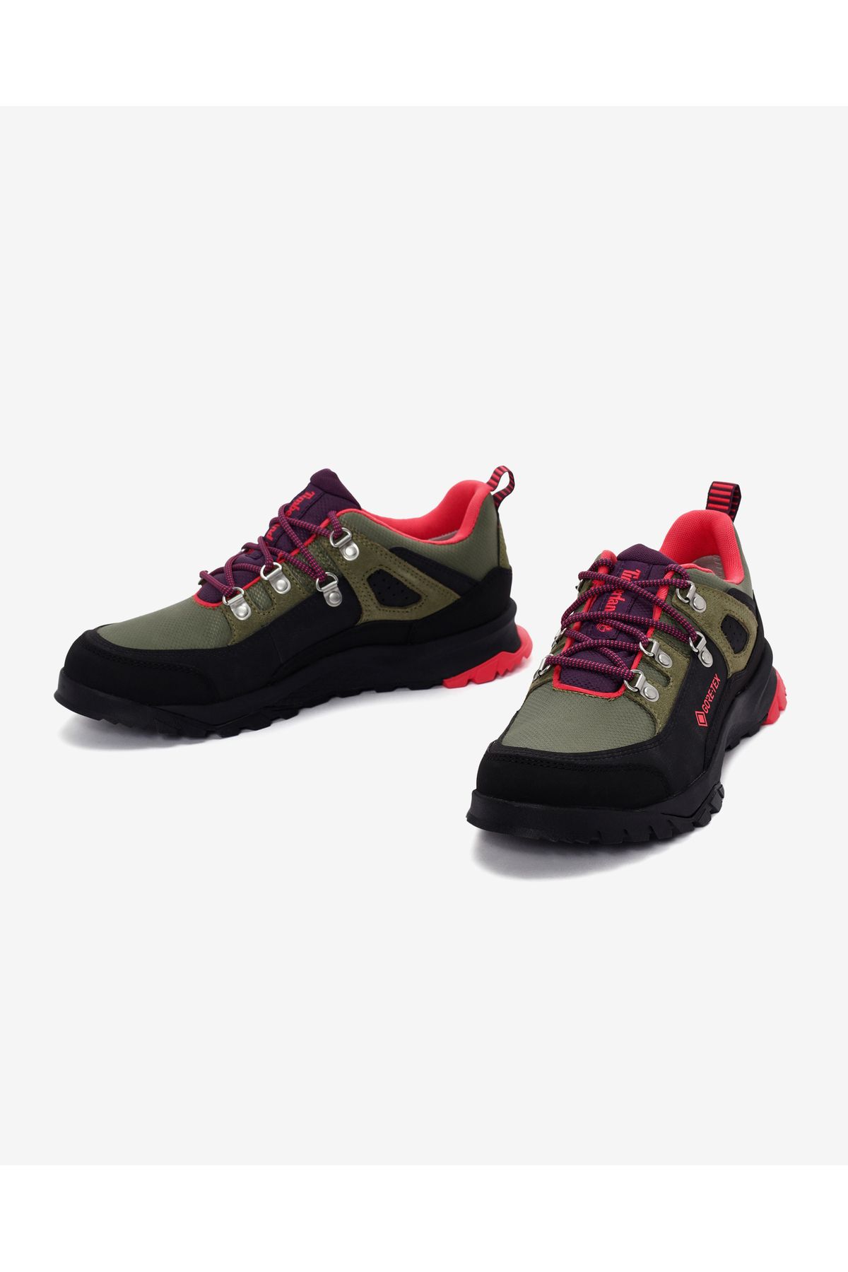 Timberland-لعبة لينكولن بيك جور-تيكس للسيدات® هيلكور® أحذية المشي الخضراء 7