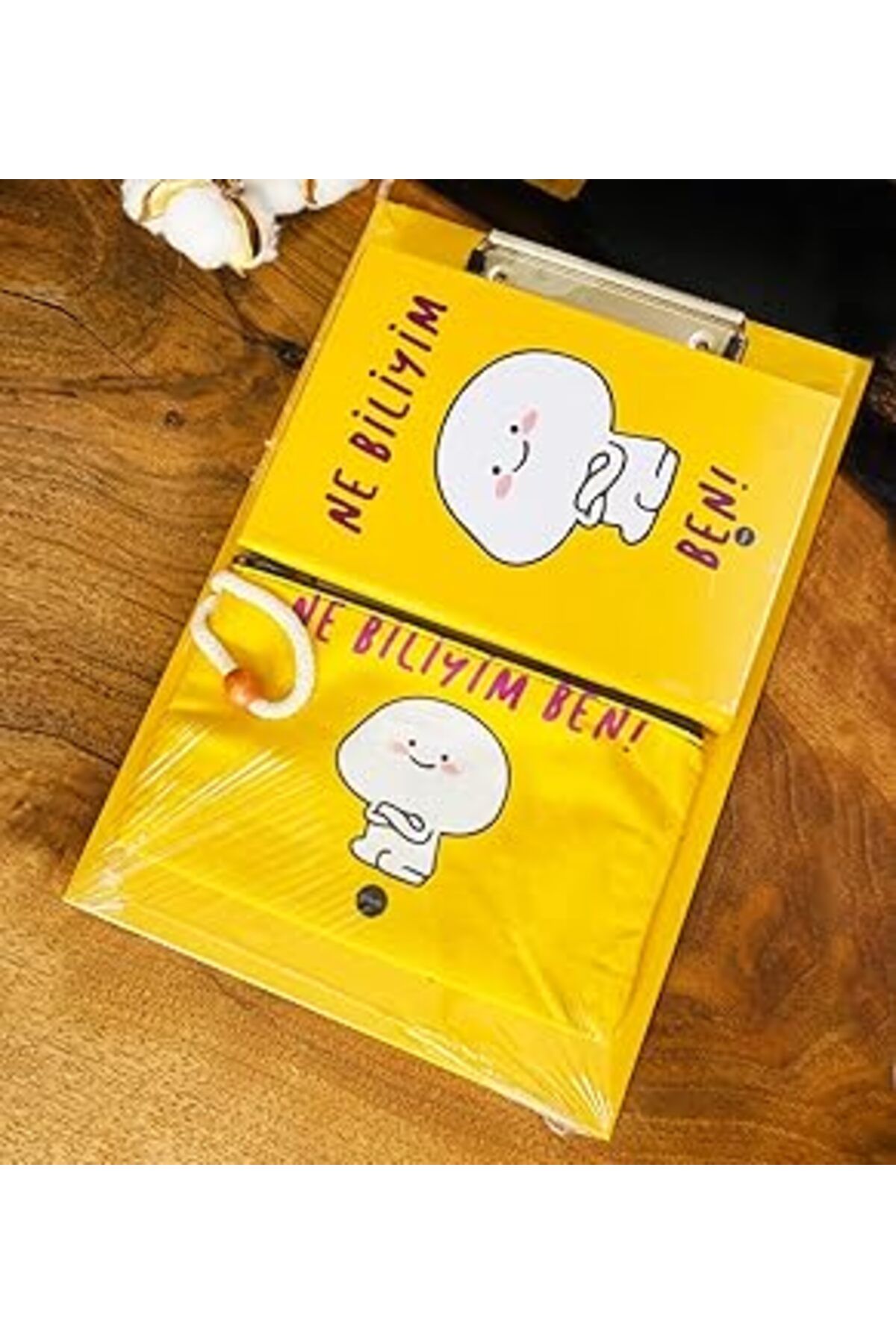 Pazarcan Ne Biliyim Ben Tasarımlı Sekreterlik Defter Ve Kalemlik Kırtasiye Seti
