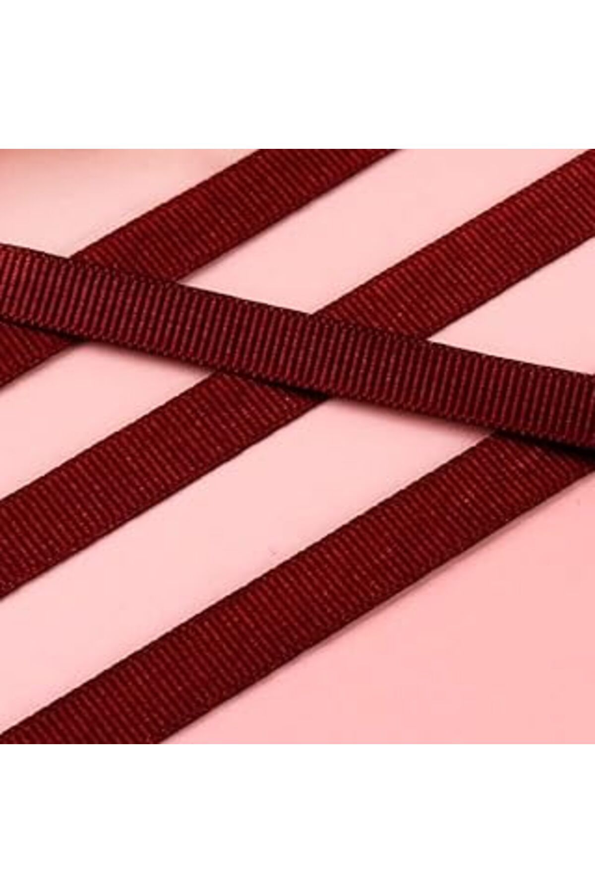 Mu Art Benim Marifetlerim - Bordo Grogren Kurdele 2 Cm 10 Metre