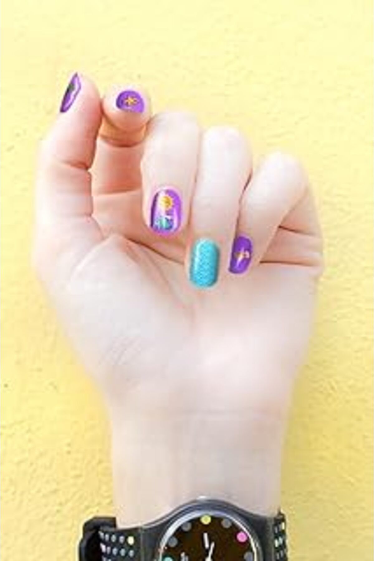 ebadi Artikel Summer Tırnak Dövmesi, Tırnak Tattoo, Nail Art, Tırnak Sticker