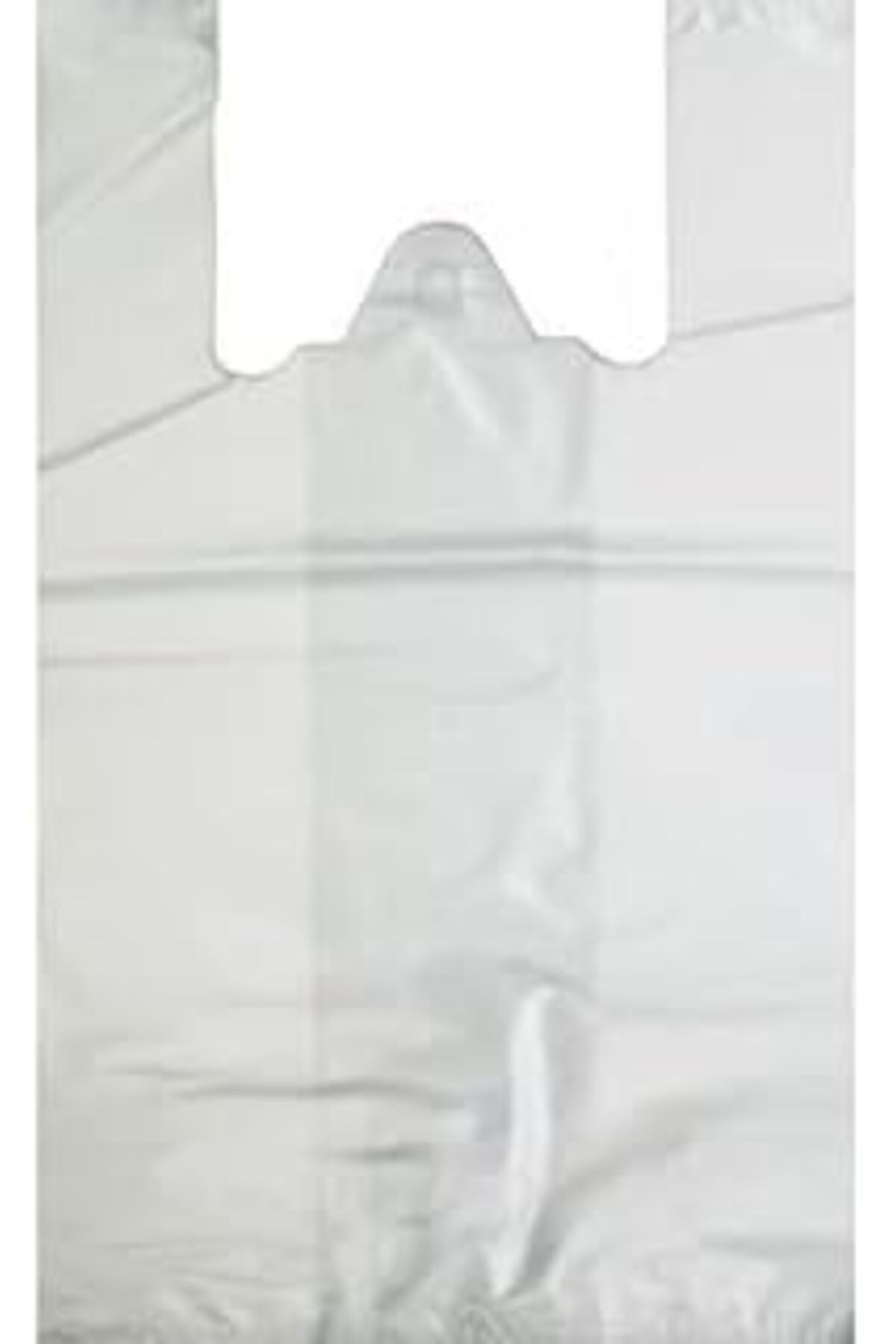 Mu Art Benim Marifetlerim - Orta Boy Beyaz Hışır Market Poşet 1 Kg
