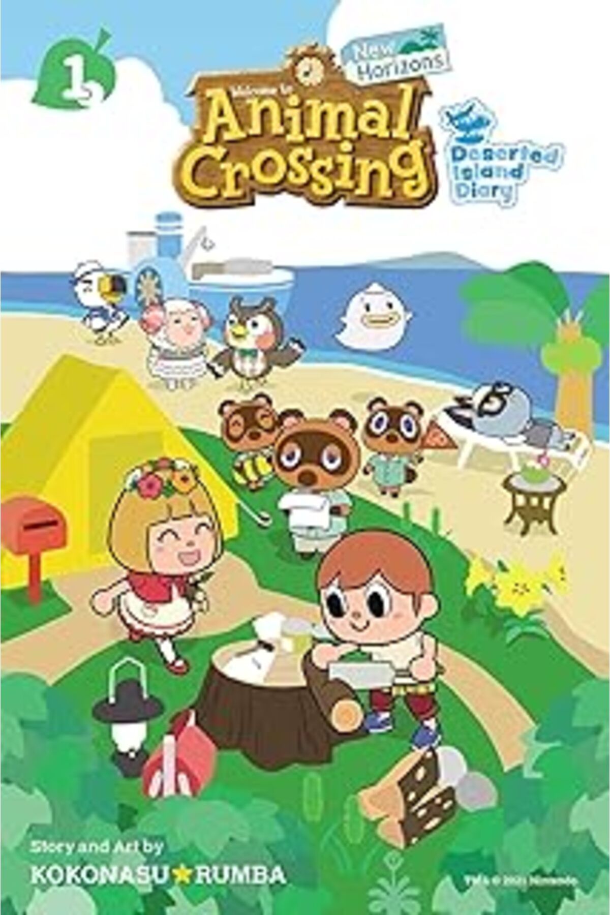 robotrend Animal Crossing: New Horizons, Vol. 1: Deserted Island Diary (Kapak Resmi Değişebilir): Volume 1