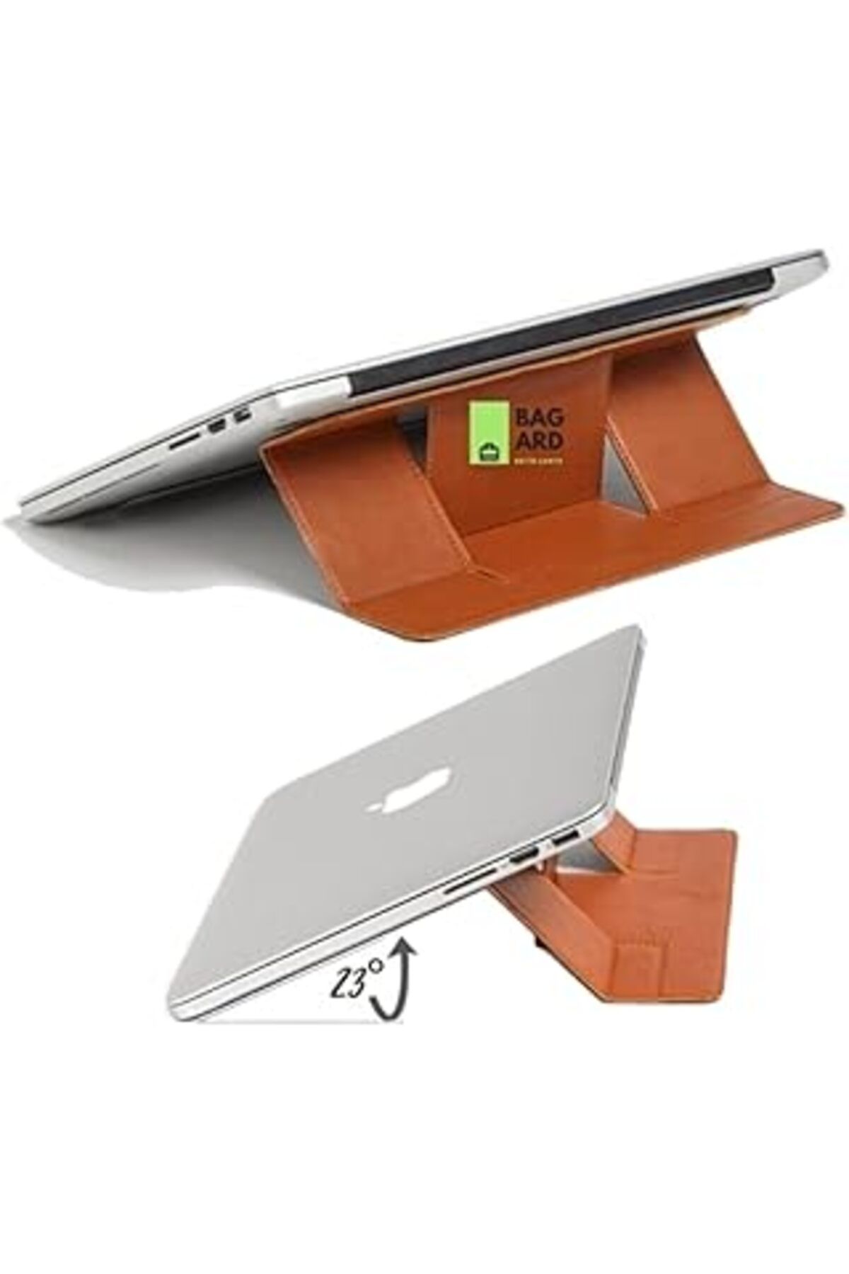 Pazarcan Bag Ard Bagard Tablet Notebook Laptop Standı Katlanabilir Stand Ergonomik Uyumlu Taba20001
