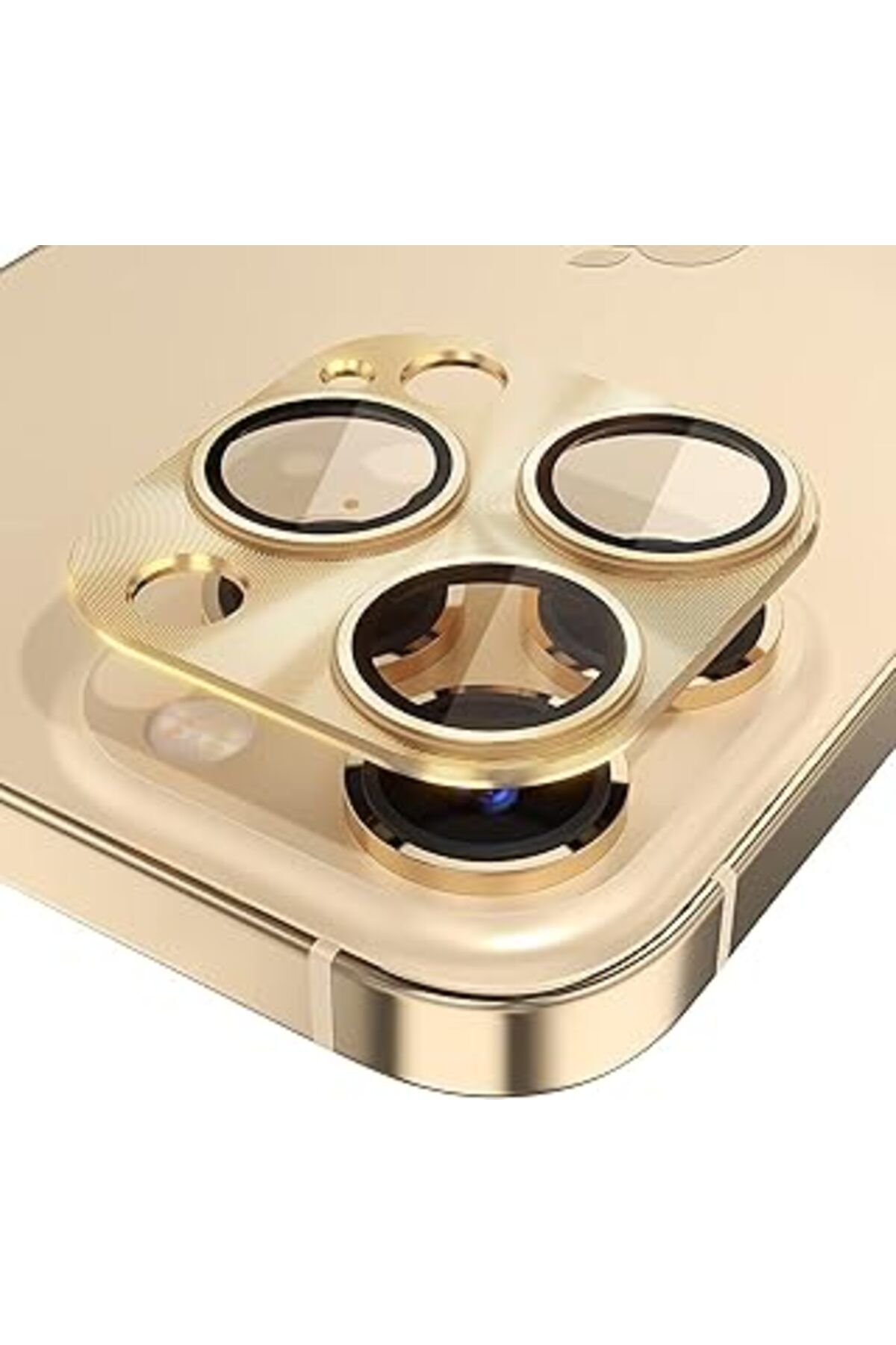 Pazarcan Minesk İphone 14 Pro - 14 Pro Max Uyumlu Alüminyum Alaşım Gövde Ve Temperli Cam Tek Parça Premium L