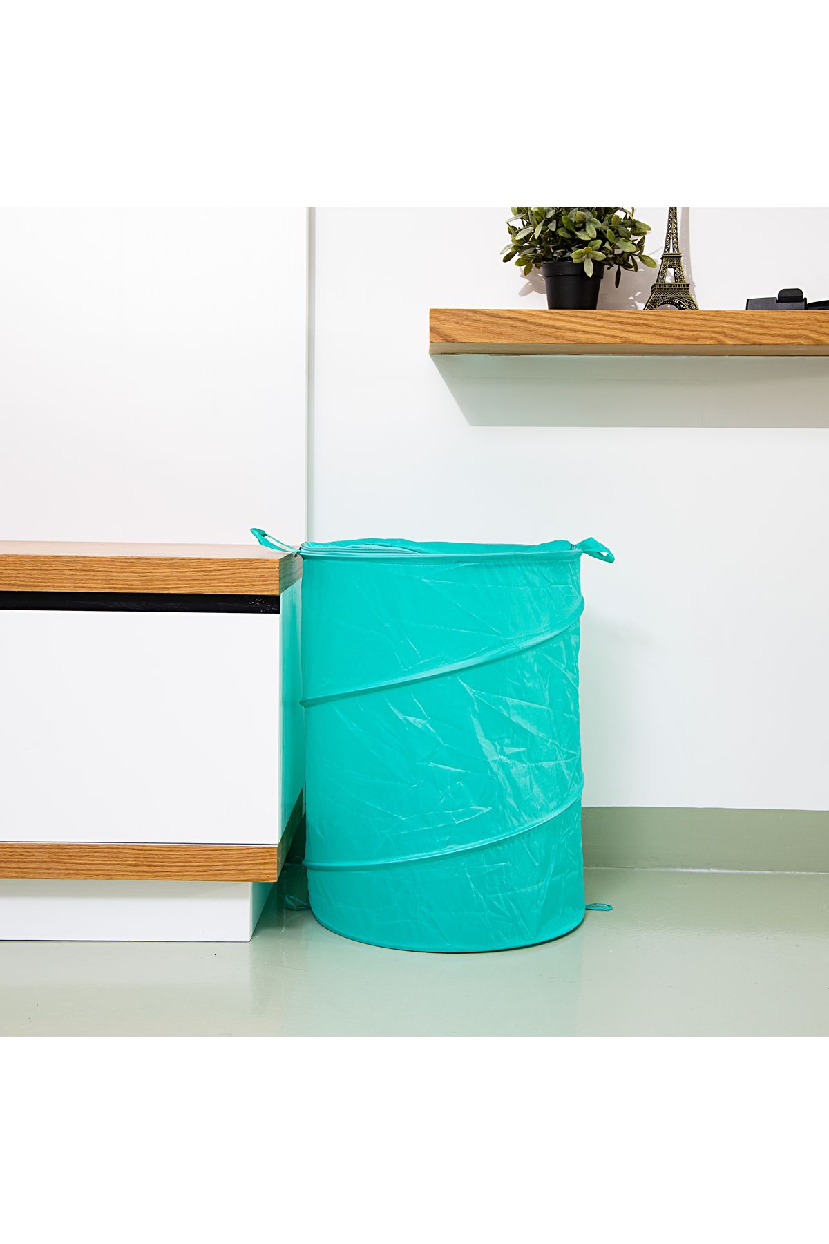 ROYALFORD-RF9955 Pop-Up Collapsible Mesh Laundry Hamper with Zip 5