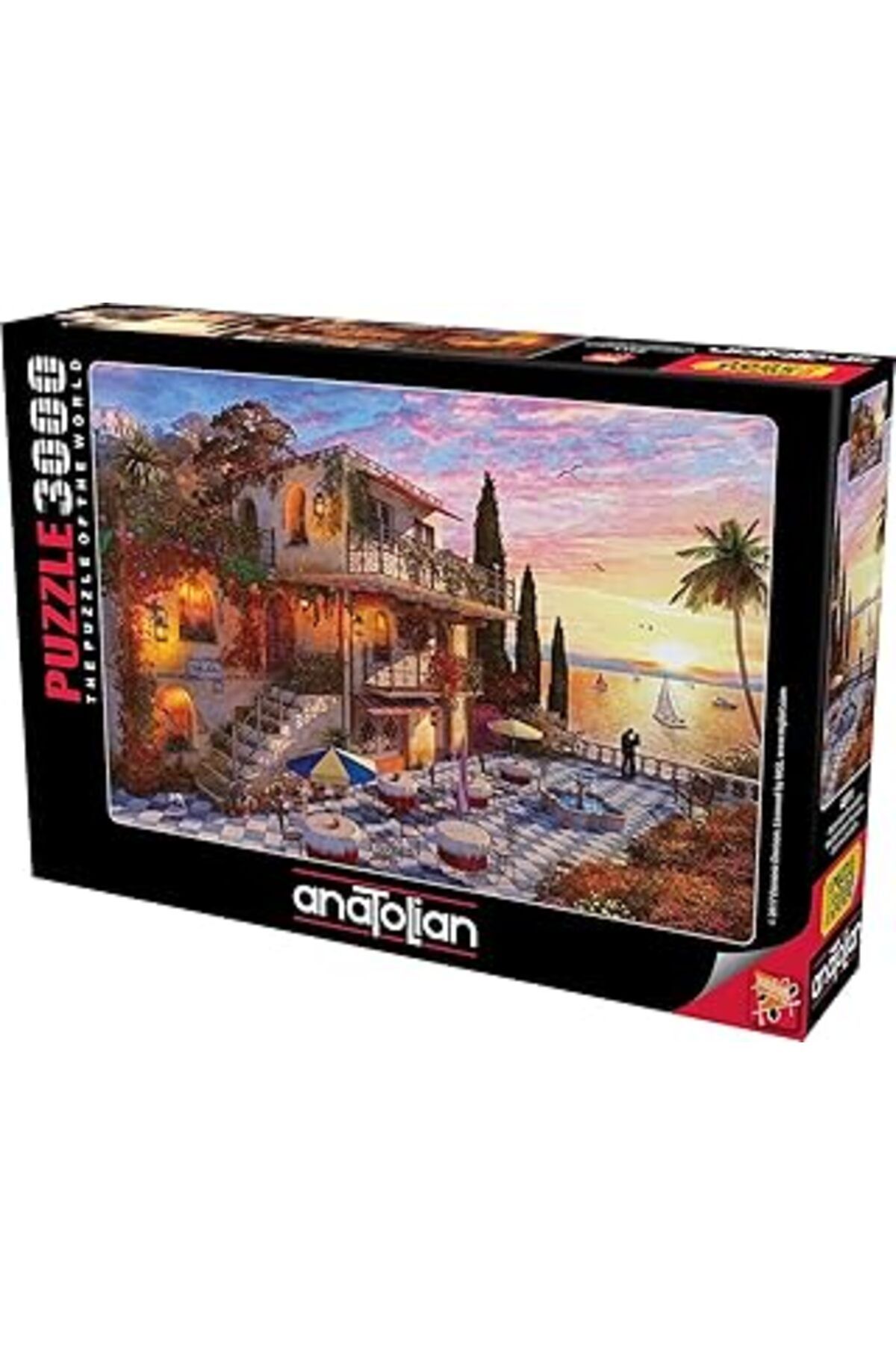 Mu Art Anatolian Puzzle - Akdenizde Romantizm / 3000 Parça, #4911