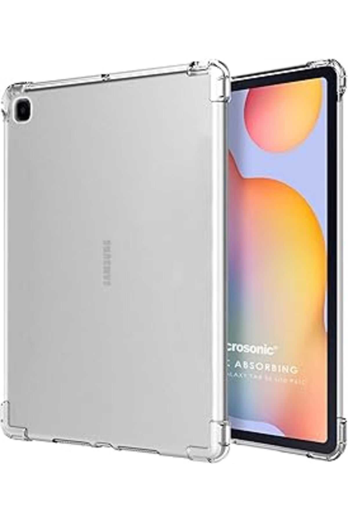 Mu Art Microsonic Samsung Galaxy Tab S6 Lite 10.4" P610 Için Kılıf Shock Absorbing Şeffaf [Galaxy Tab S6 L