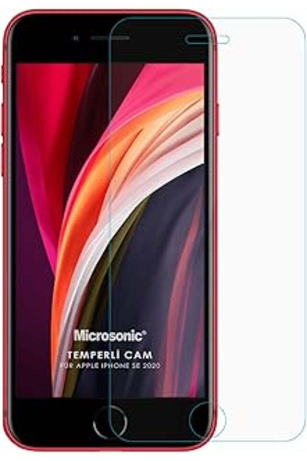Pazarcan Microsonic Apple Iphone Se 2020 Temperli Cam Ekran Koruyucu