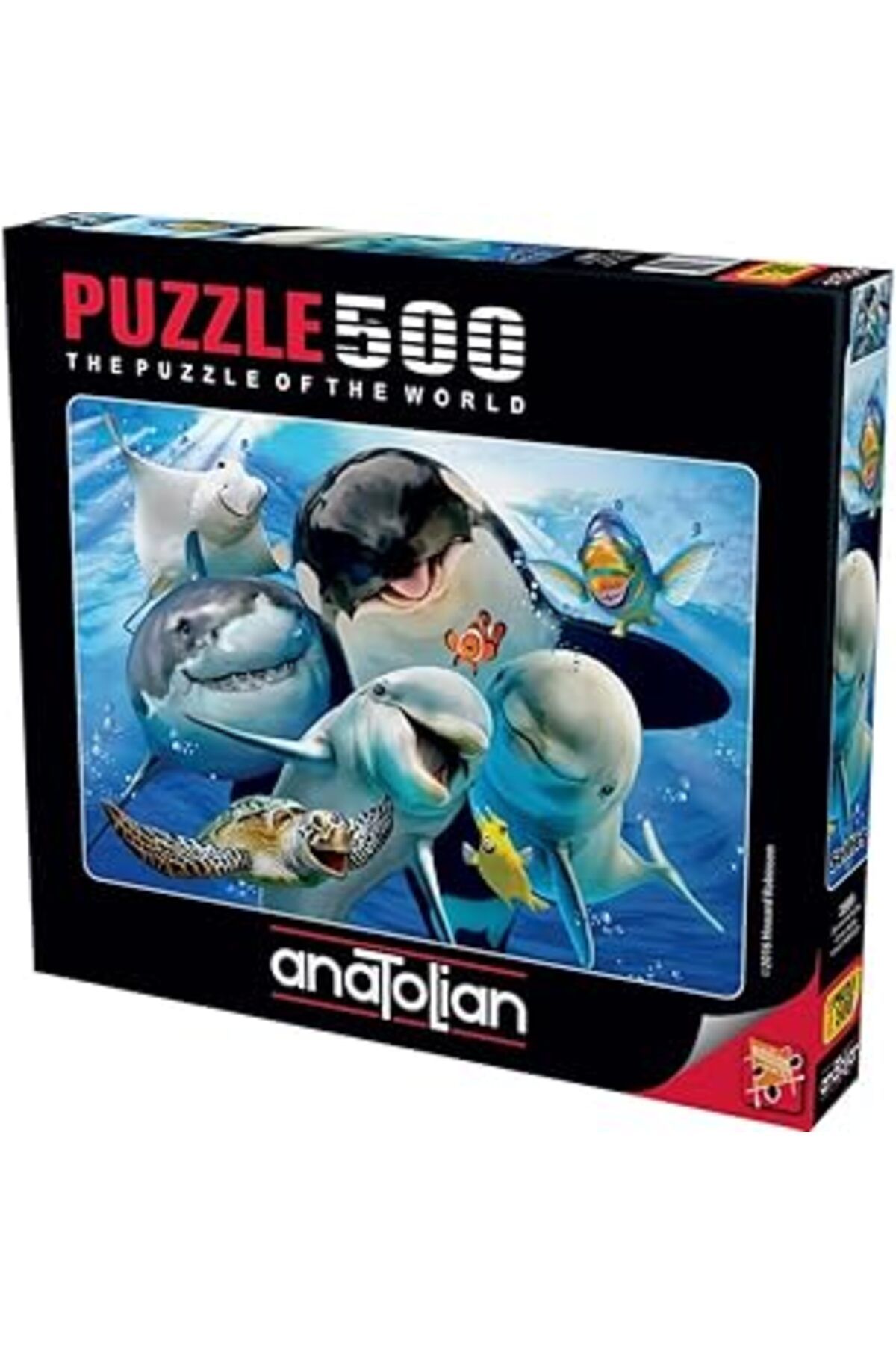 Mu Art Anatolian - 3585 Derinlerde Selfie 500 Parça Puzzle