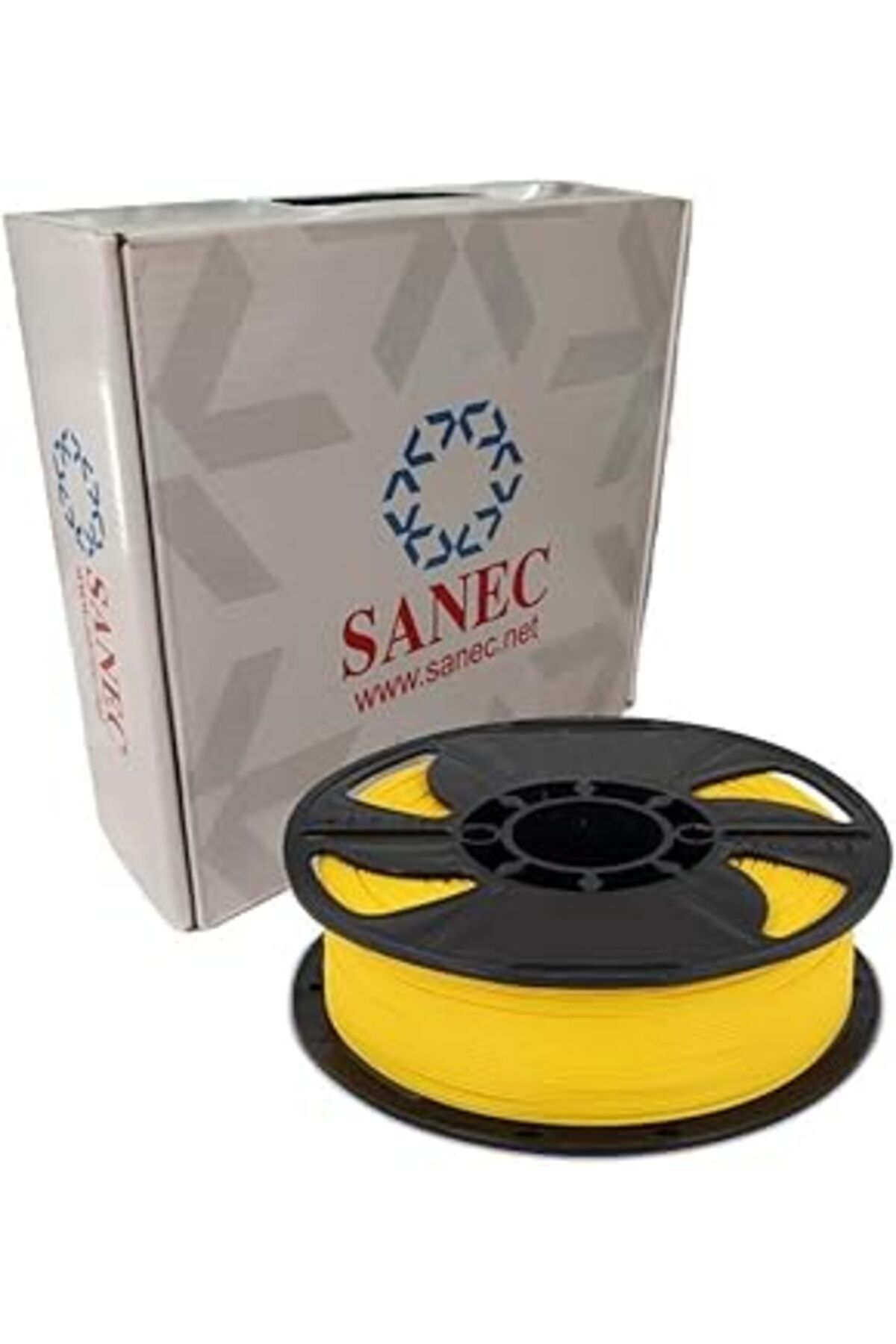 Pazarcan Sanec Filament Pla + 1.75Mm 1 Kg Plus - Sarı