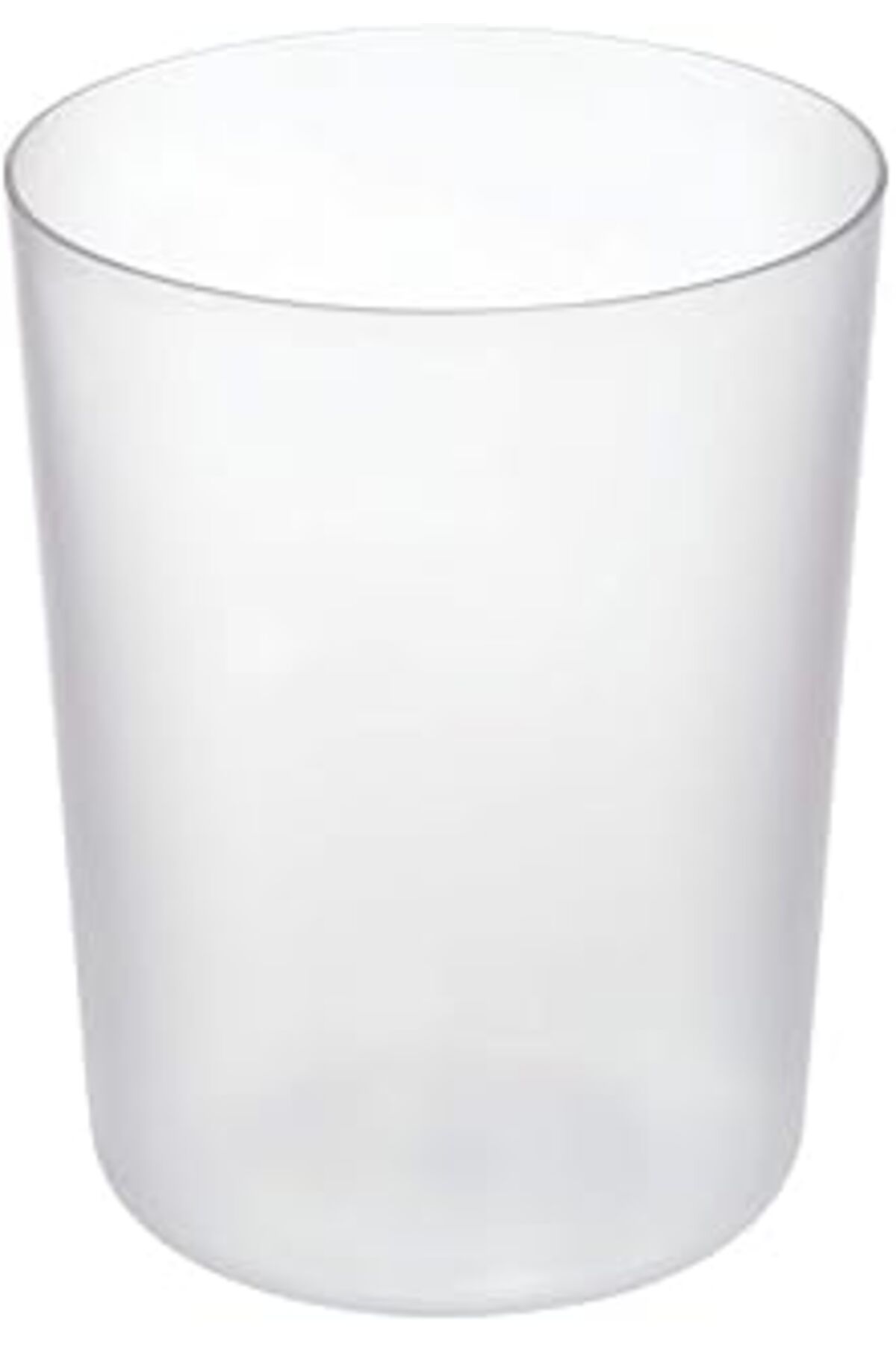 Mu Art Idesign Çöp Kutusu, Yuvarlak Çöp Kutusu, Küçük, Modern Tasarım, Sağlam Plastik, Banyo, Ofis, Mutfak